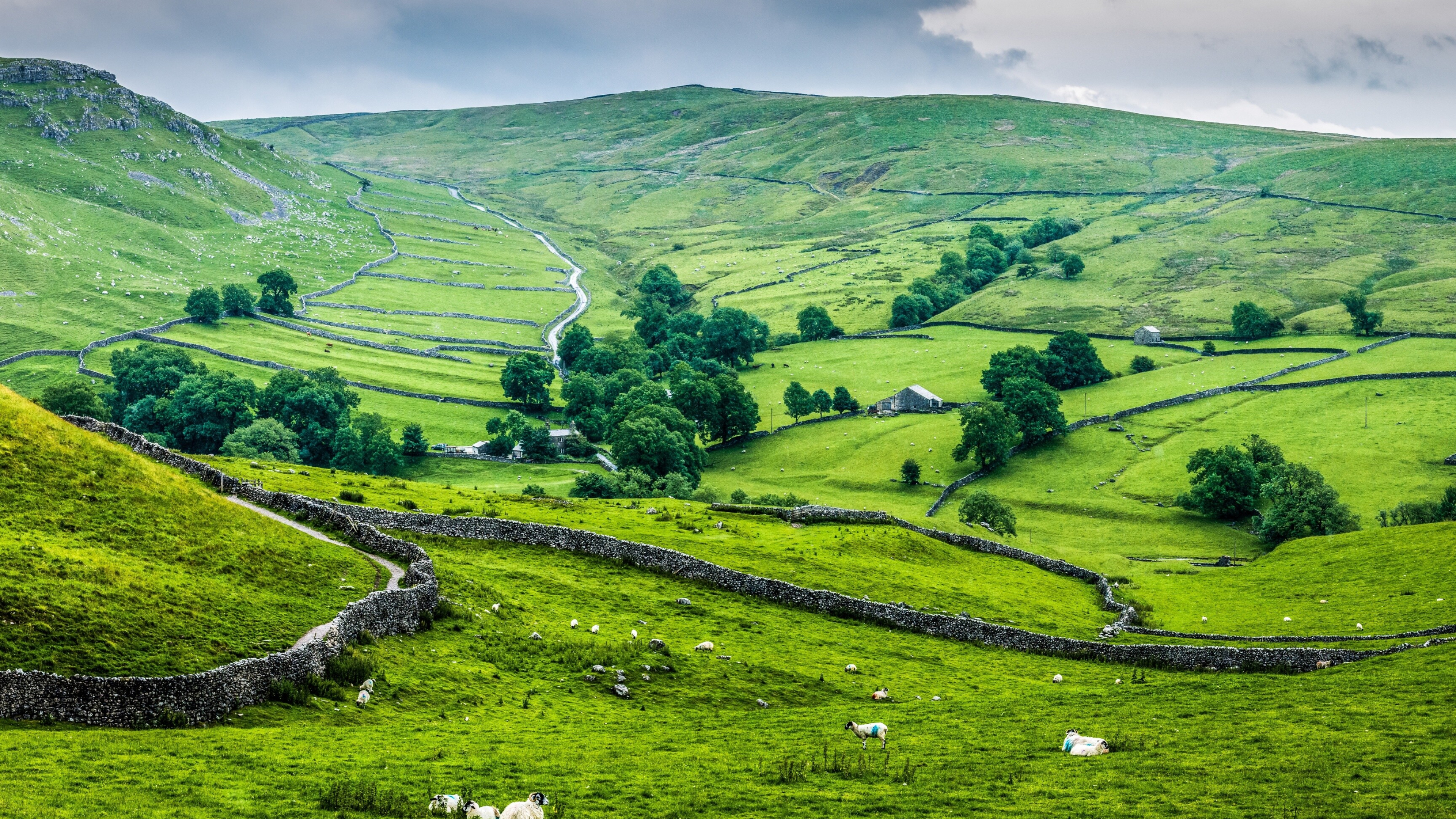 Yorkshire Dales, United Kingdom Wallpaper, 3840x2160 4K Desktop