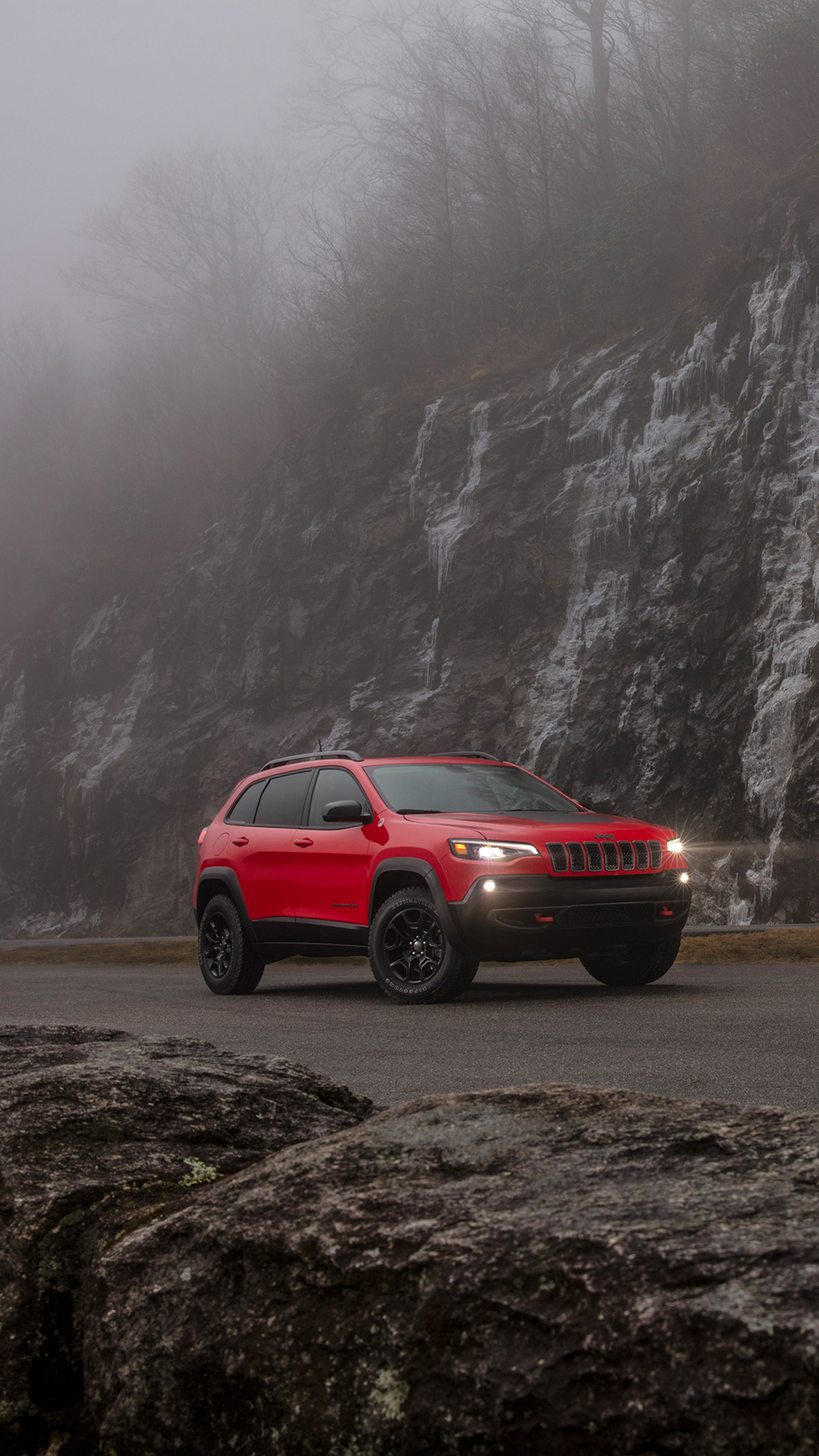 Trailhawk 2018, Jeep Cherokee Wallpaper, 2160x3840 4K Phone