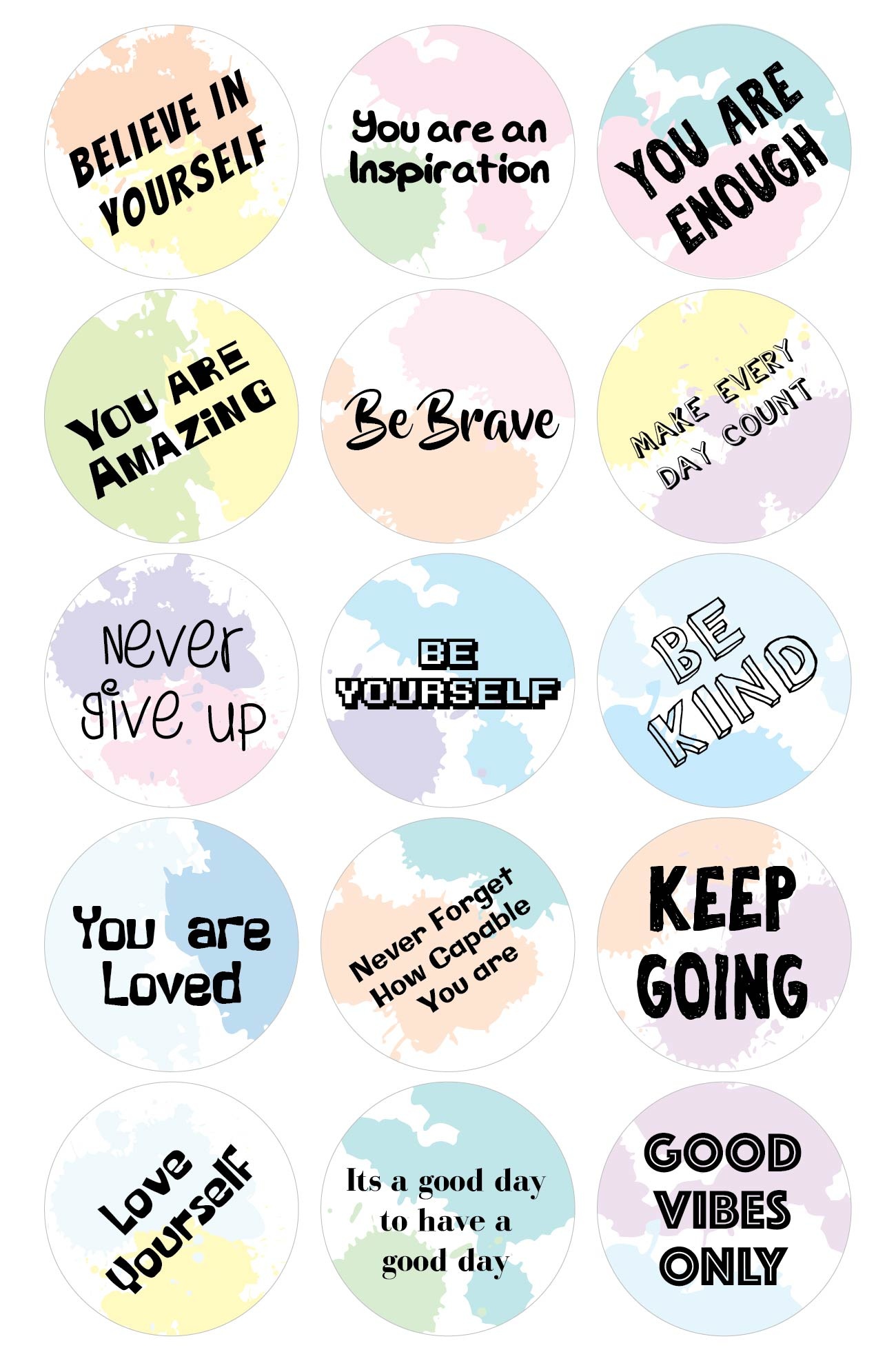 Stickers, Motivational Wallpaper, 1300x1980 HD Phone