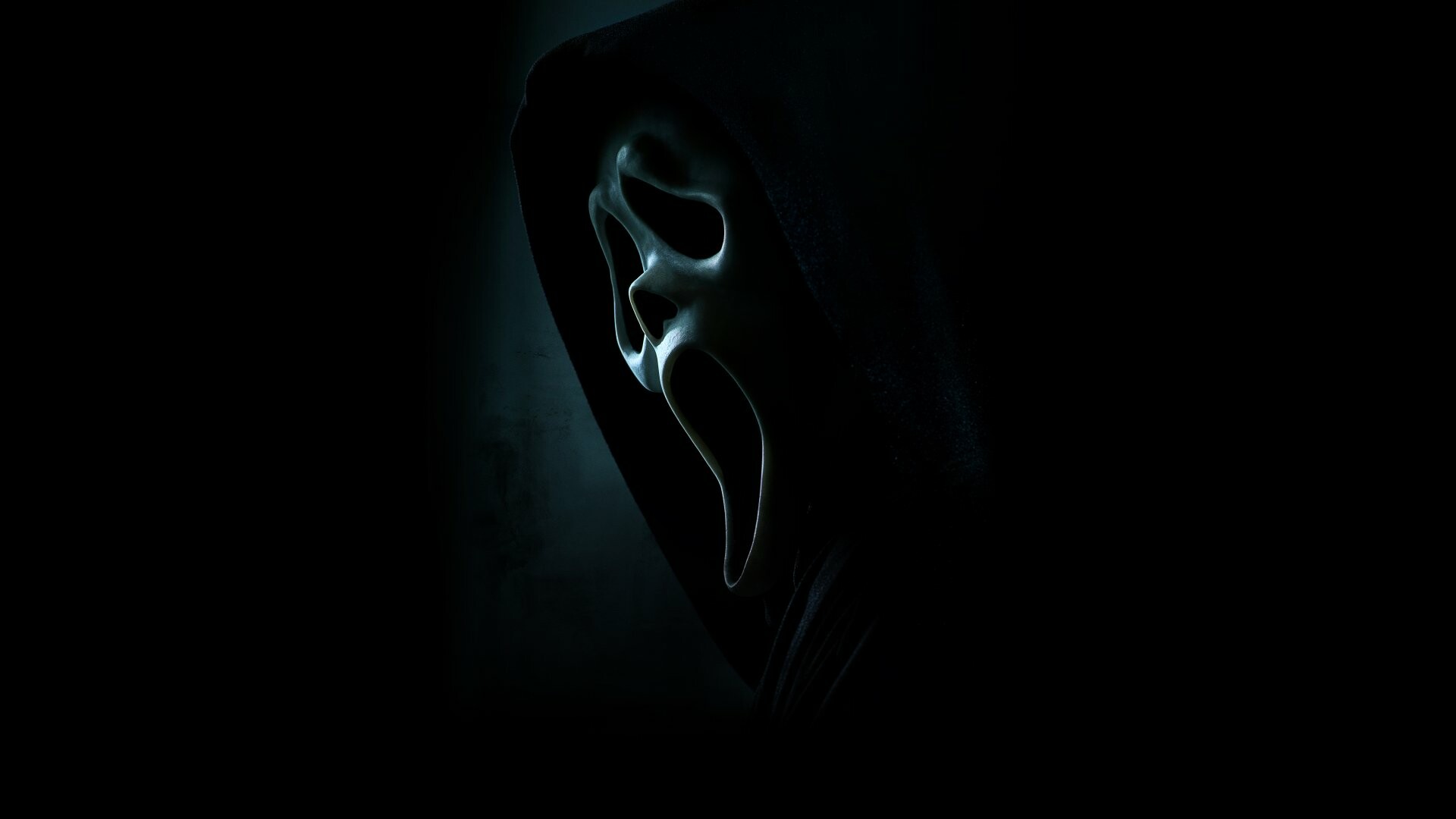 Scream (2022), Ghostface, Ultra HD wallpaper, Terrifying presence, 1920x1080 Full HD Desktop