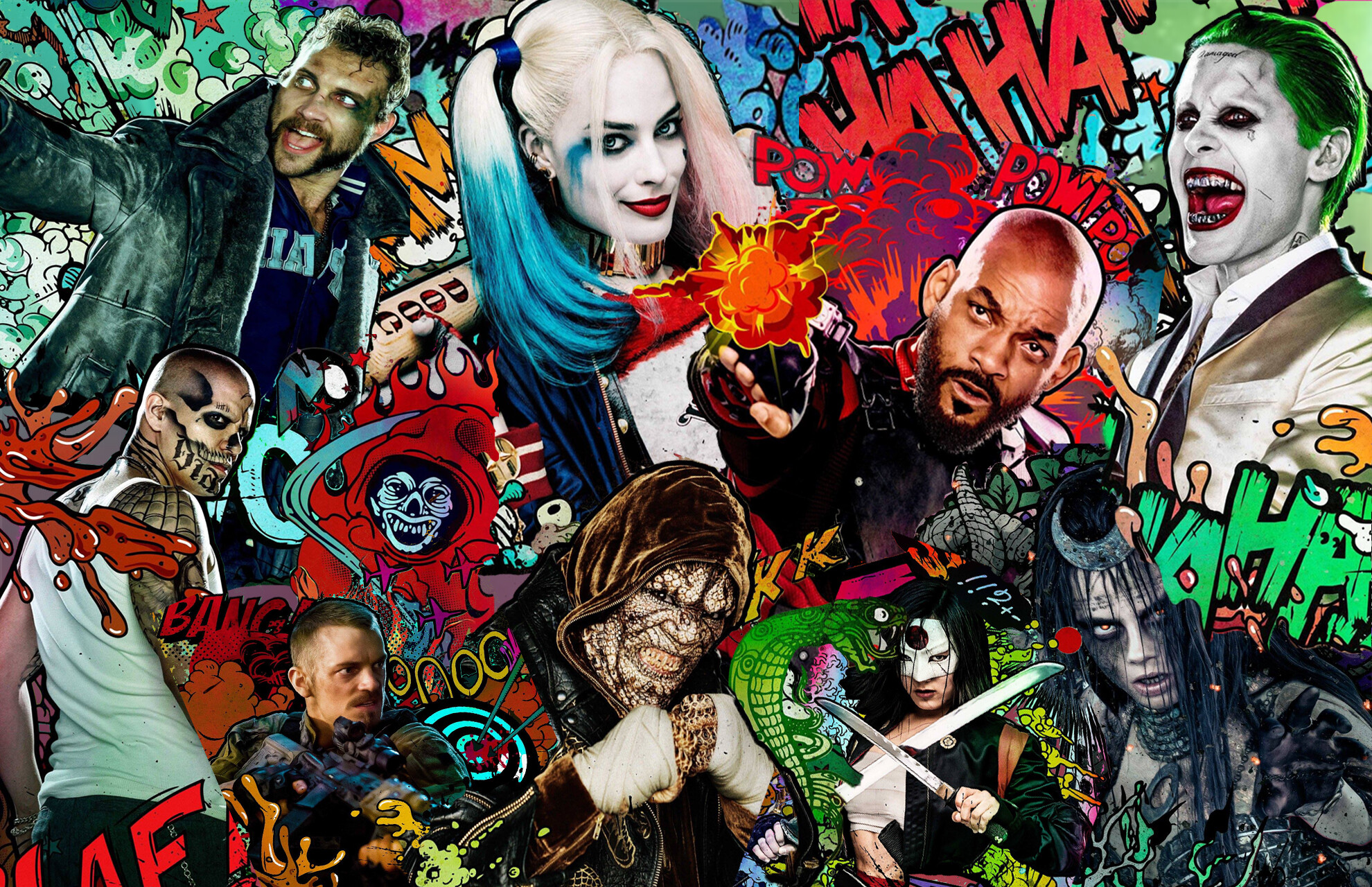 Suicide Squad wallpaper, HD wallpaper, Compelling imagery, Intense emotion, 1980x1280 HD Desktop