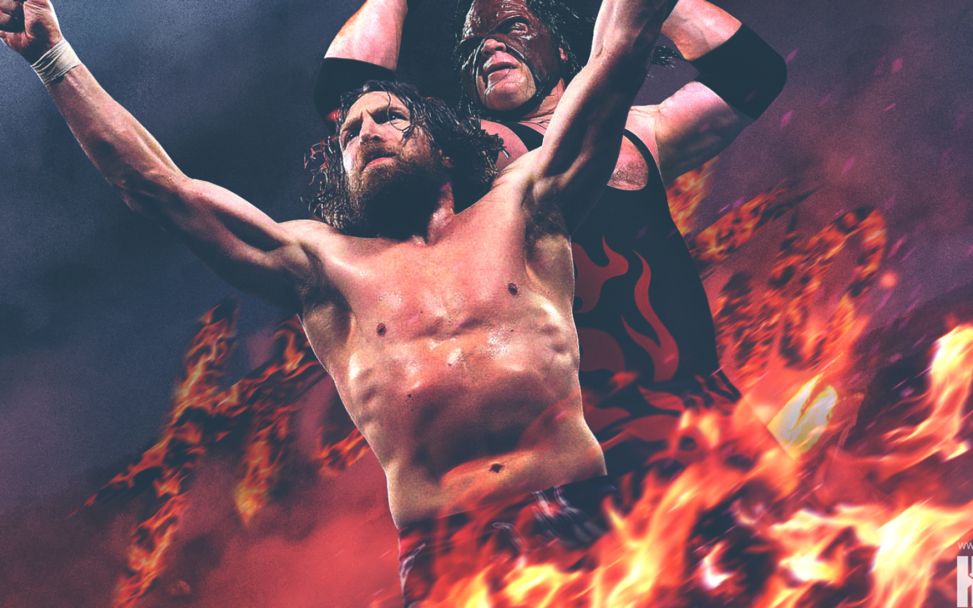 Bryan Danielson, Kane (WWE) Wallpaper, 1920x1200 HD Desktop