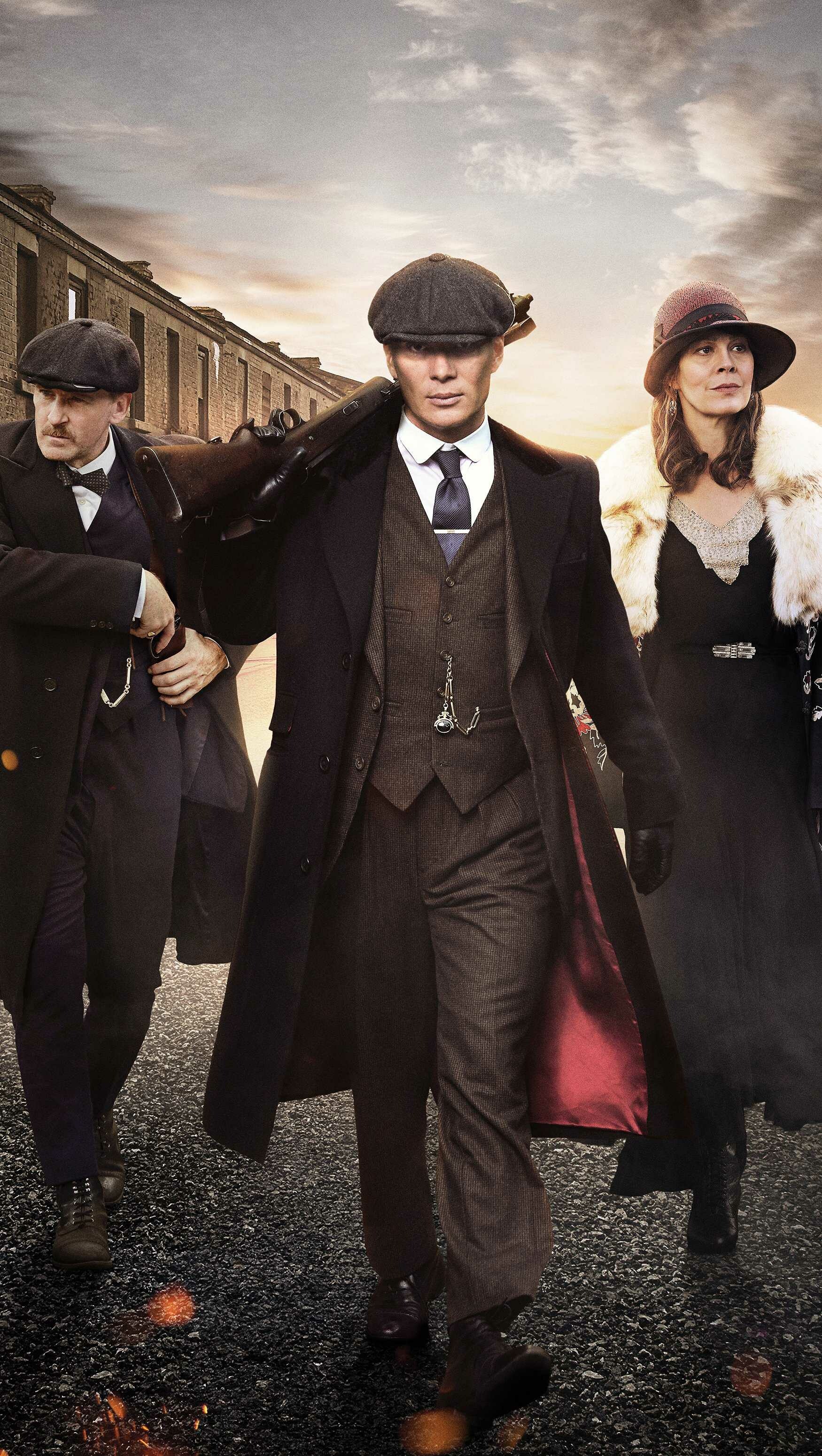 Arthur, Thomas, and Polly, Peaky Blinders Wallpaper, 1750x3100 HD Phone