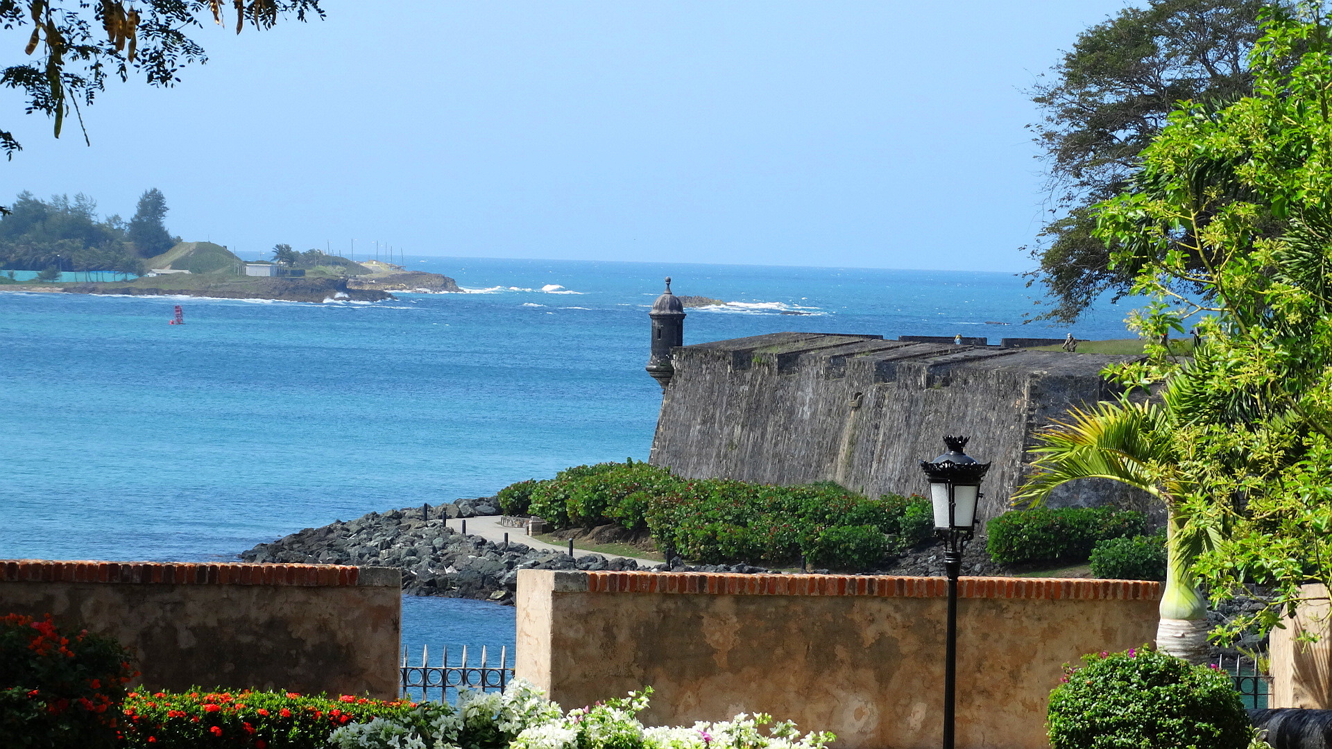 Old San Juan, Puerto Rico, Colonial charm, Timeless beauty, Cobblestone streets, 1920x1080 Full HD Desktop