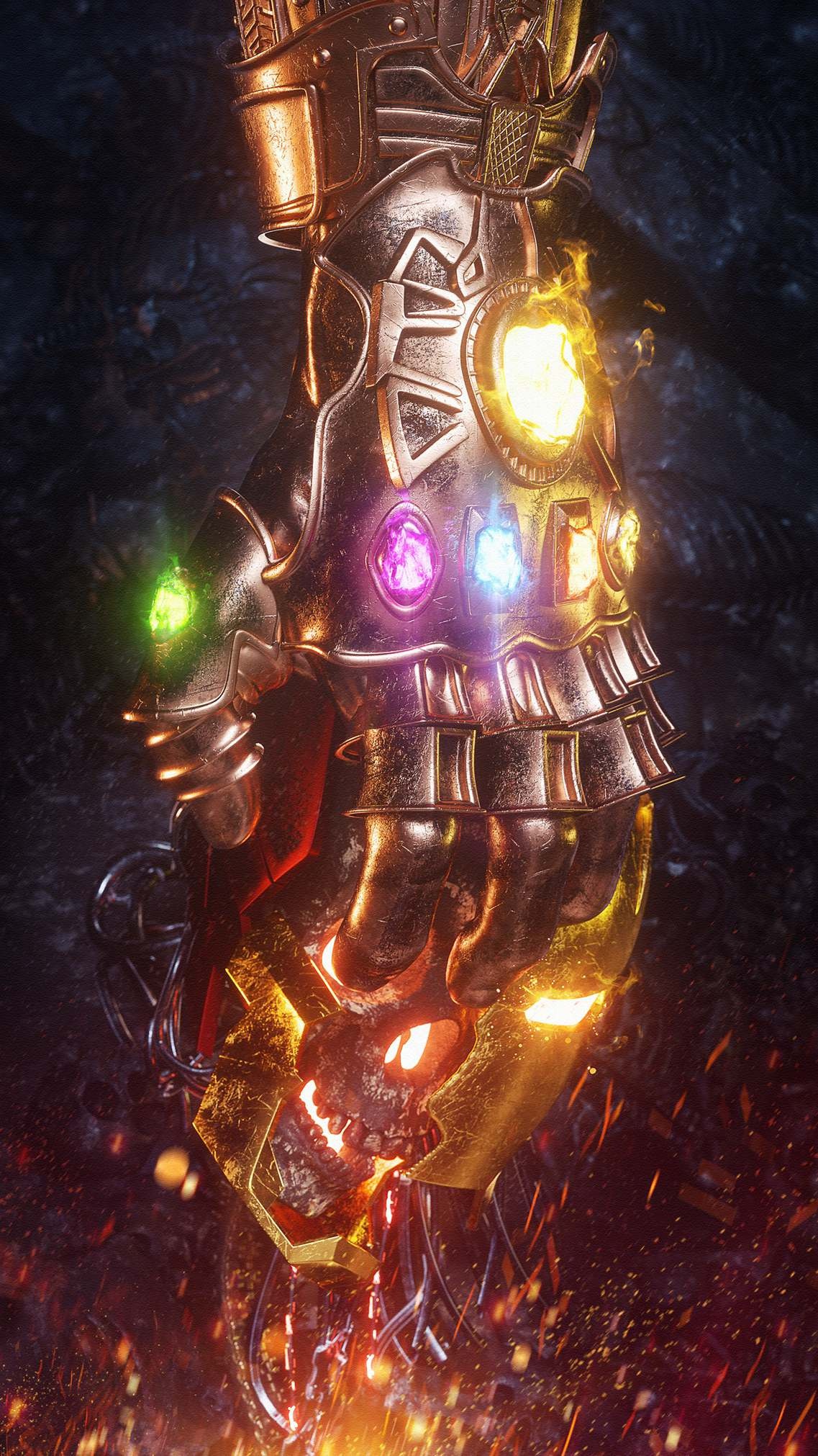 Infinity Gauntlet iPhone wallpapers, Top free, 1140x2030 HD Phone