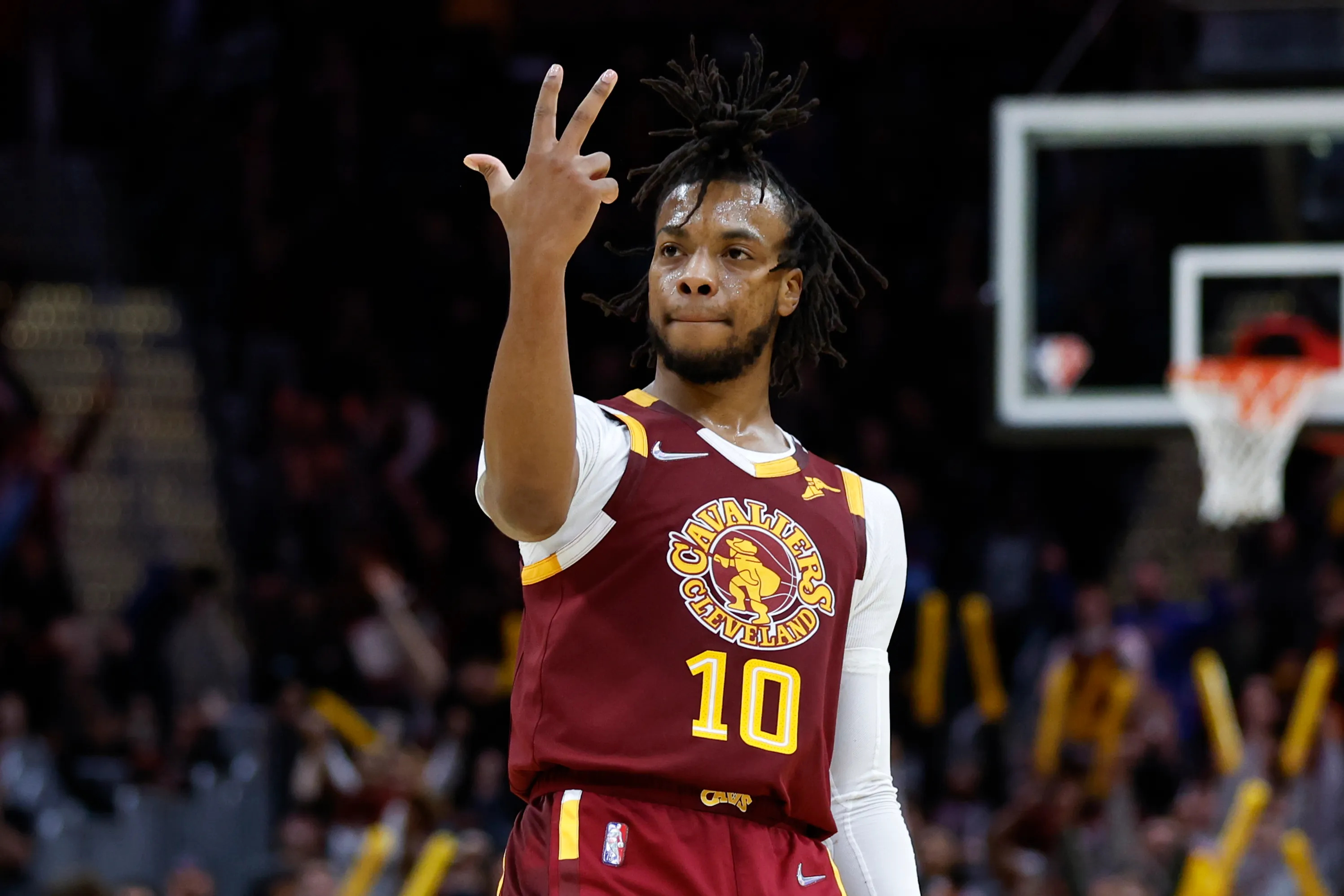 Darius Garland, Cleveland Cavaliers, Most Improved Vote, NBA, 3000x2000 HD Desktop