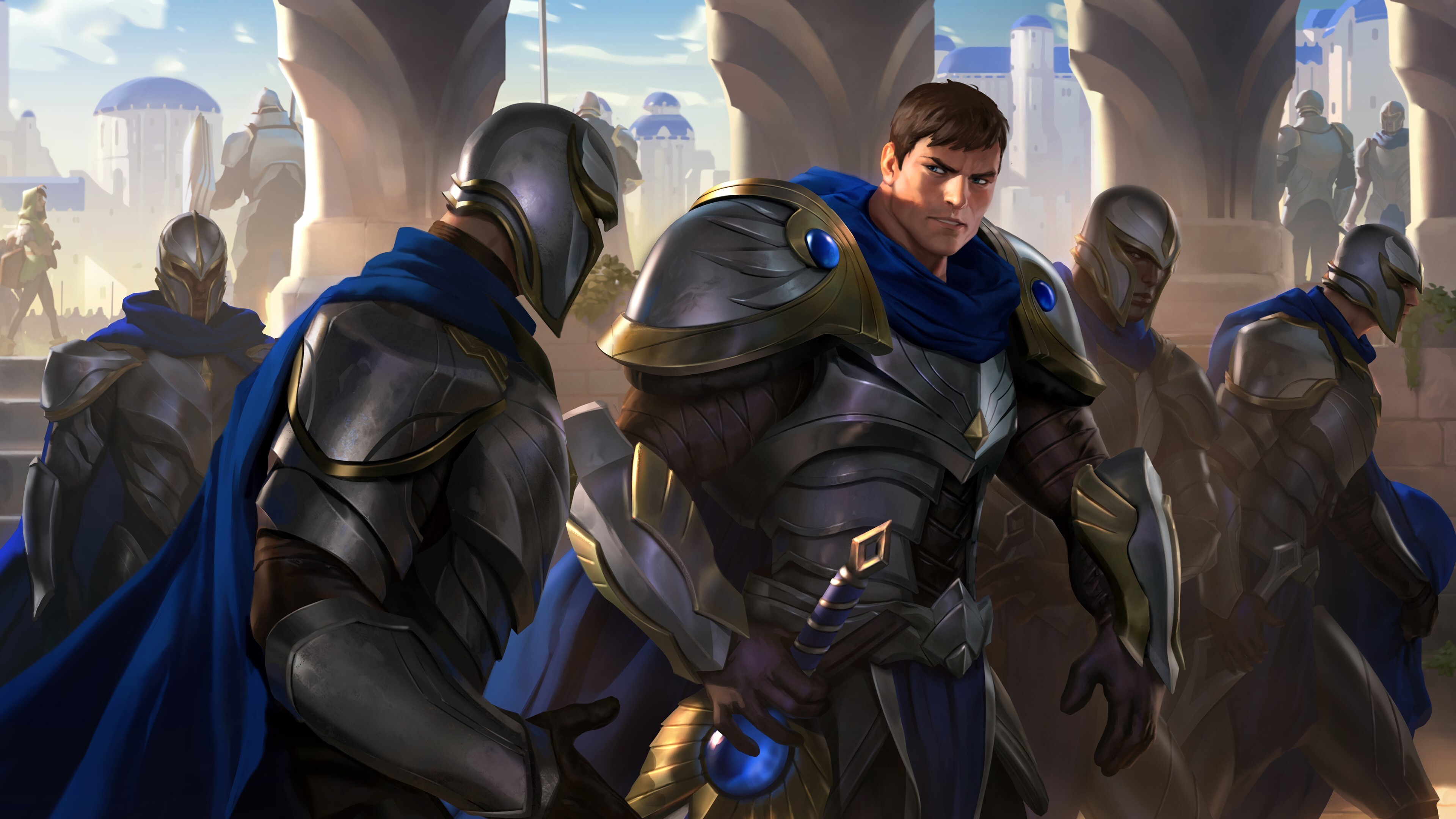 Garen, Legends of Runeterra, League of Legends, Gaming, 3840x2160 4K Desktop