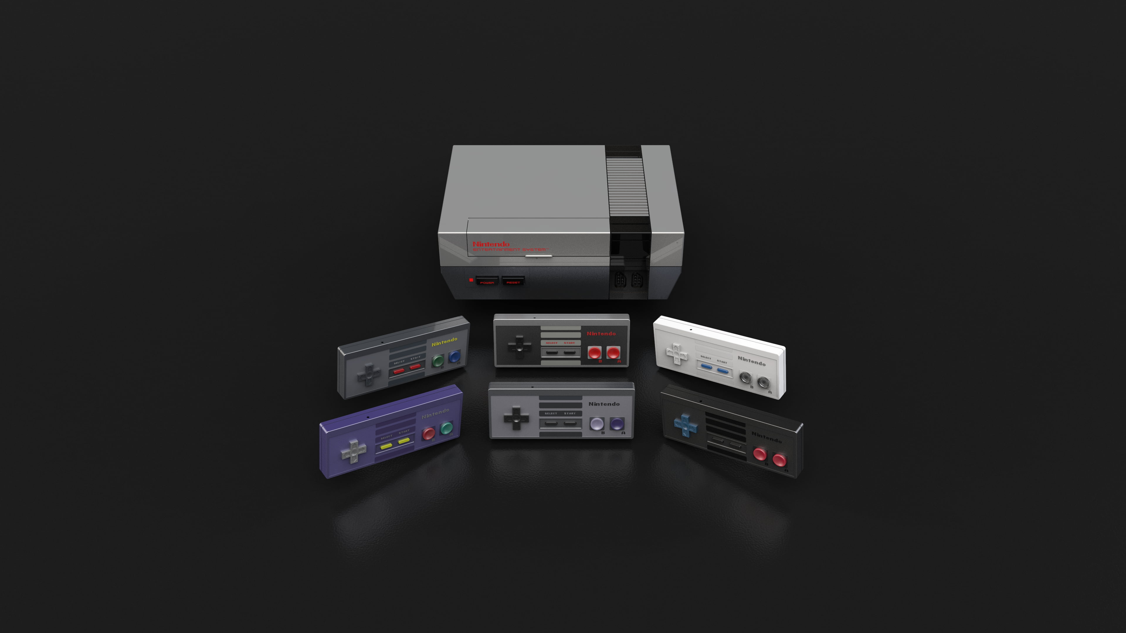 NES Classic Edition, Nintendo Wallpaper, 3840x2160 4K Desktop