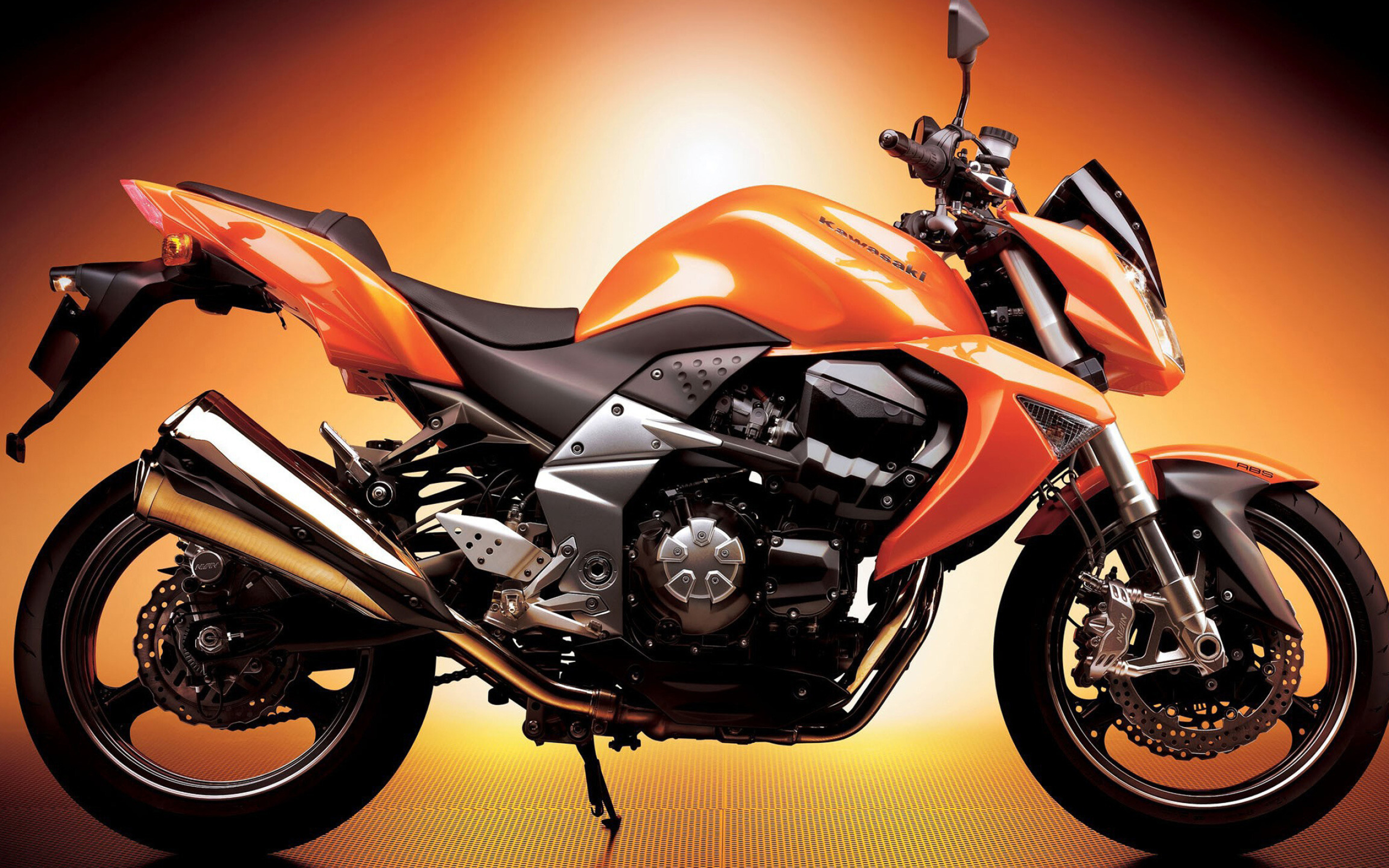 Kawasaki Z1000, Motorcycle power, Sleek design, Speed demon, 2560x1600 HD Desktop