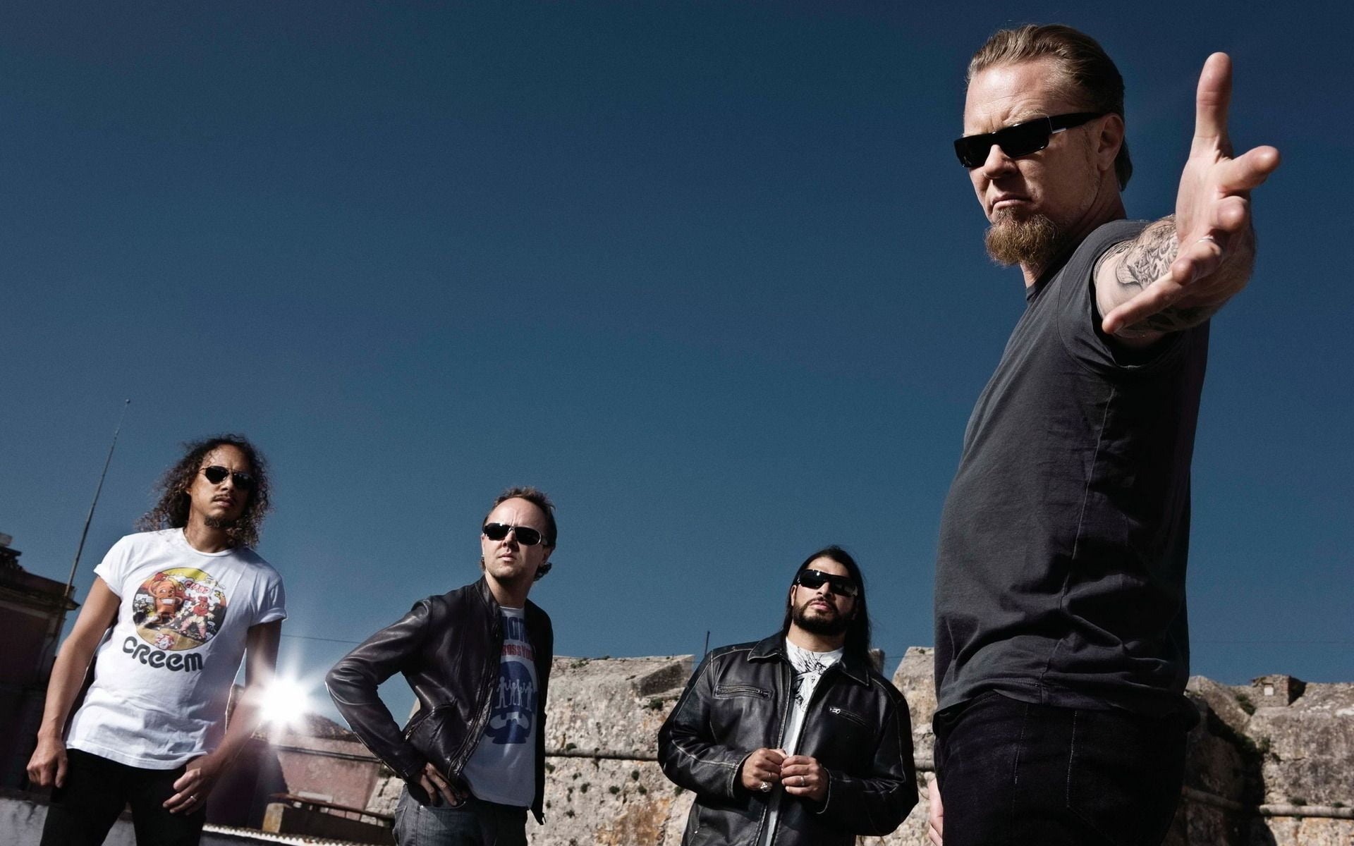 Metallica band, Metallica, heavy metal, thrash metal, metal HD wallpaper 1920x1200