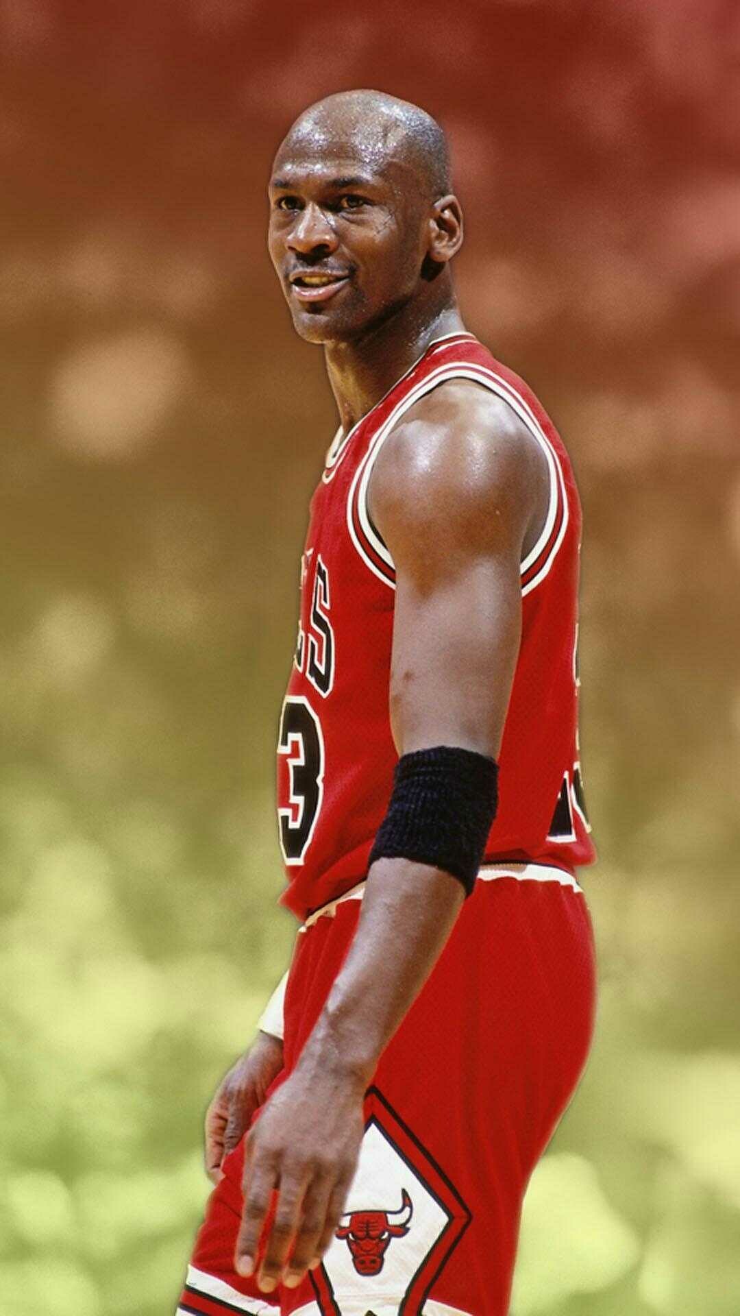 Michael Jordan, Sports icon, Basketball legend, Court dominance, 1080x1920 Full HD Phone