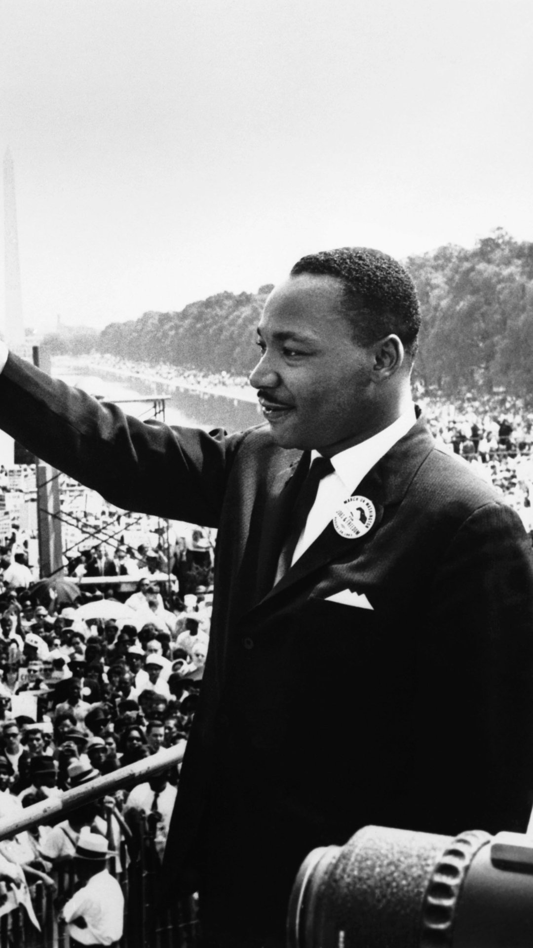 Martin Luther King Jr., Men who inspired MLK, Change-makers, Civil rights era, 1080x1920 Full HD Phone