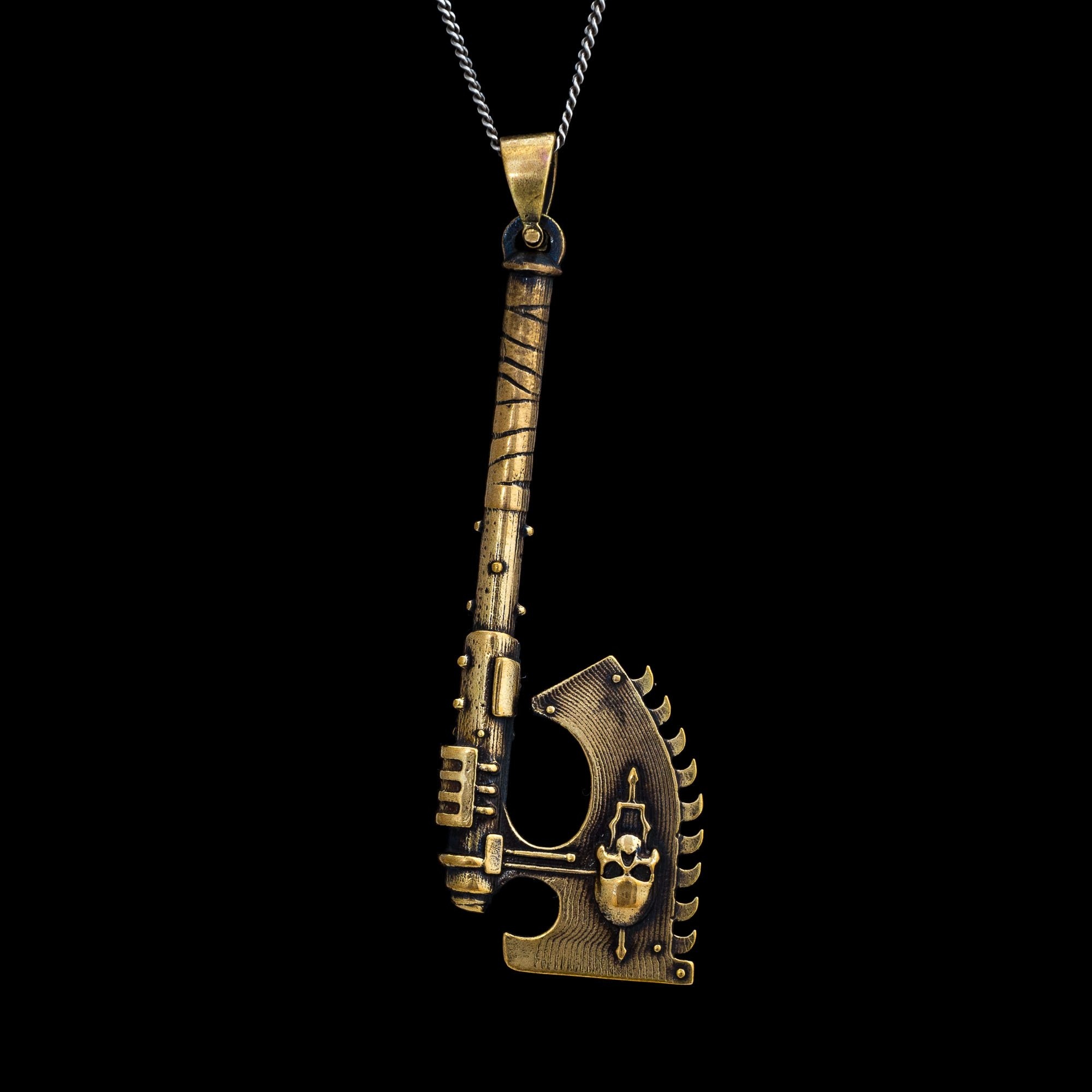 Chainaxe, Pendant Wallpaper, 2000x2000 HD Phone