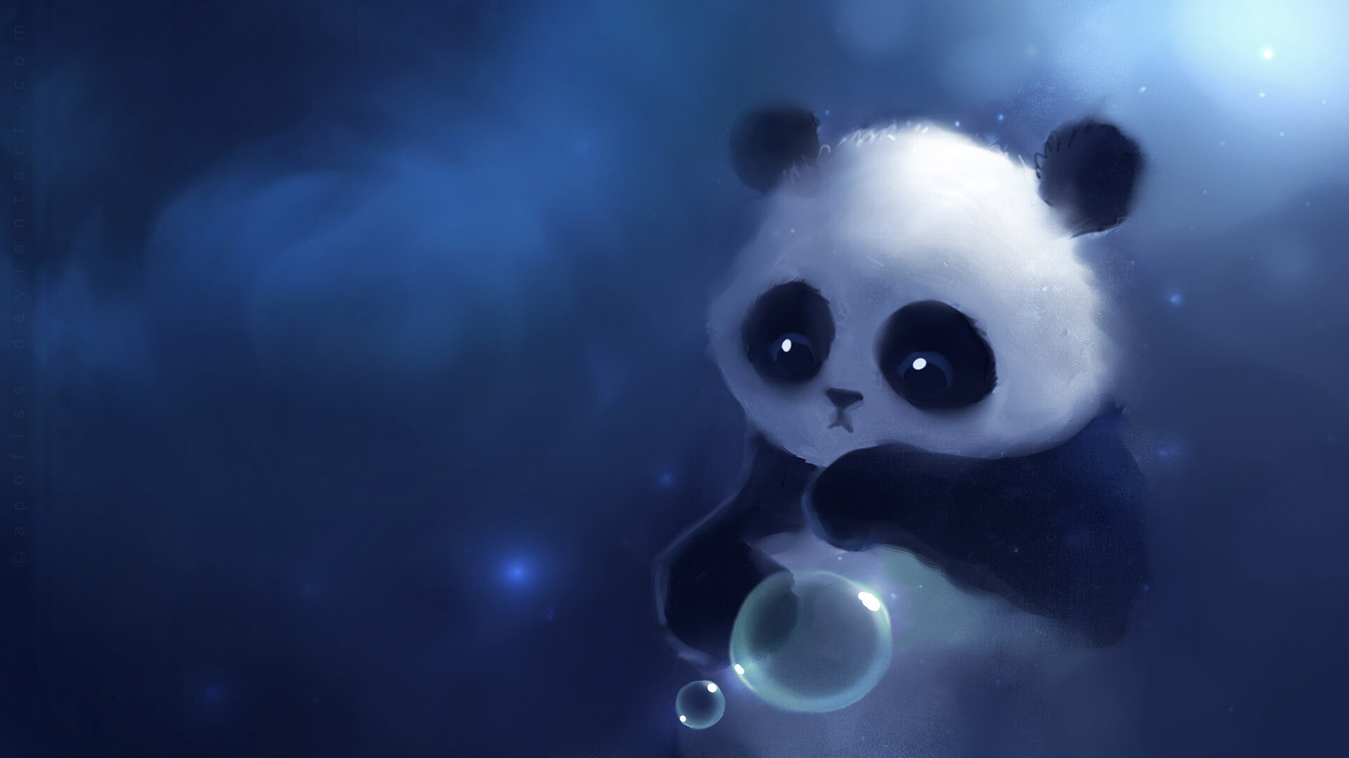 Graceful pandas, Captivating eyes, Desktop companions, Serene presence, 1920x1080 Full HD Desktop