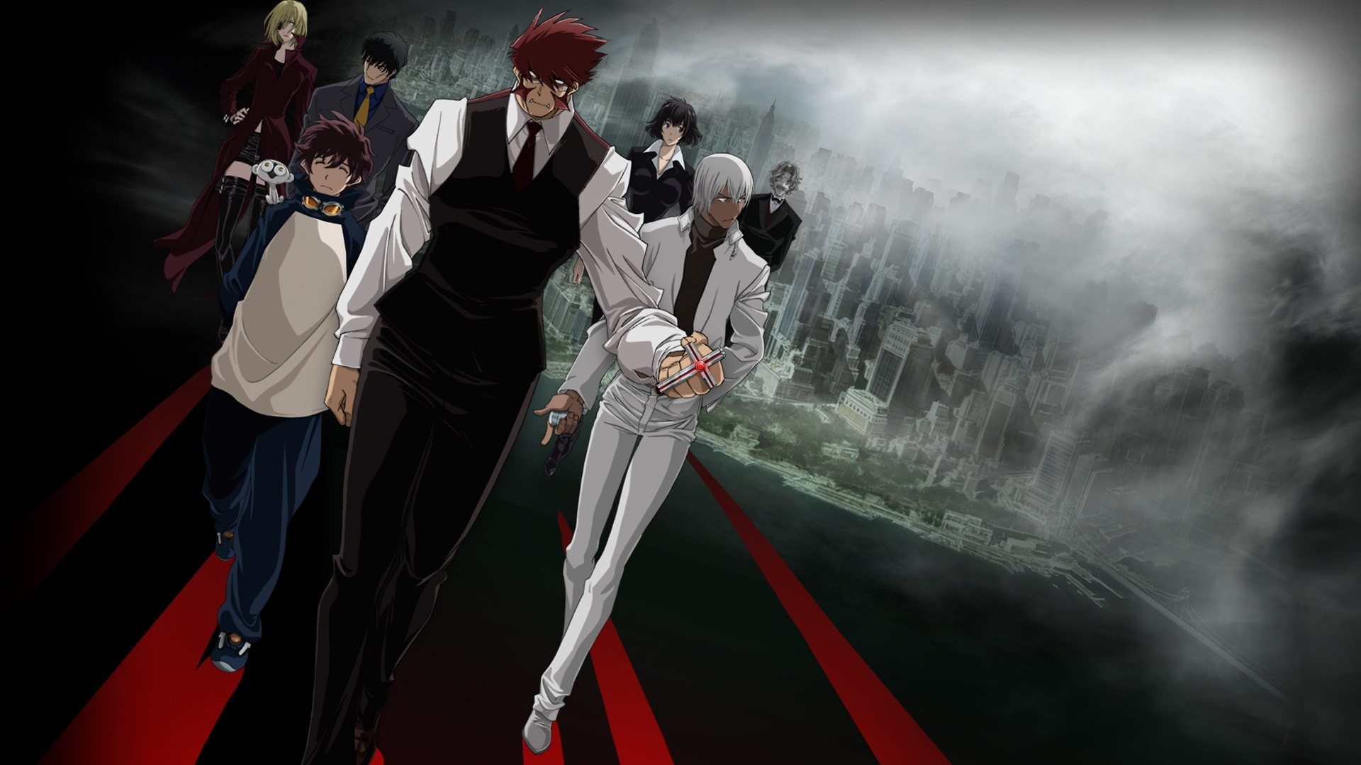 Kekkai Sensen (Anime), Dante's anime recommendation, MMOExaminer, Action supernatural fantasy, 1920x1080 Full HD Desktop