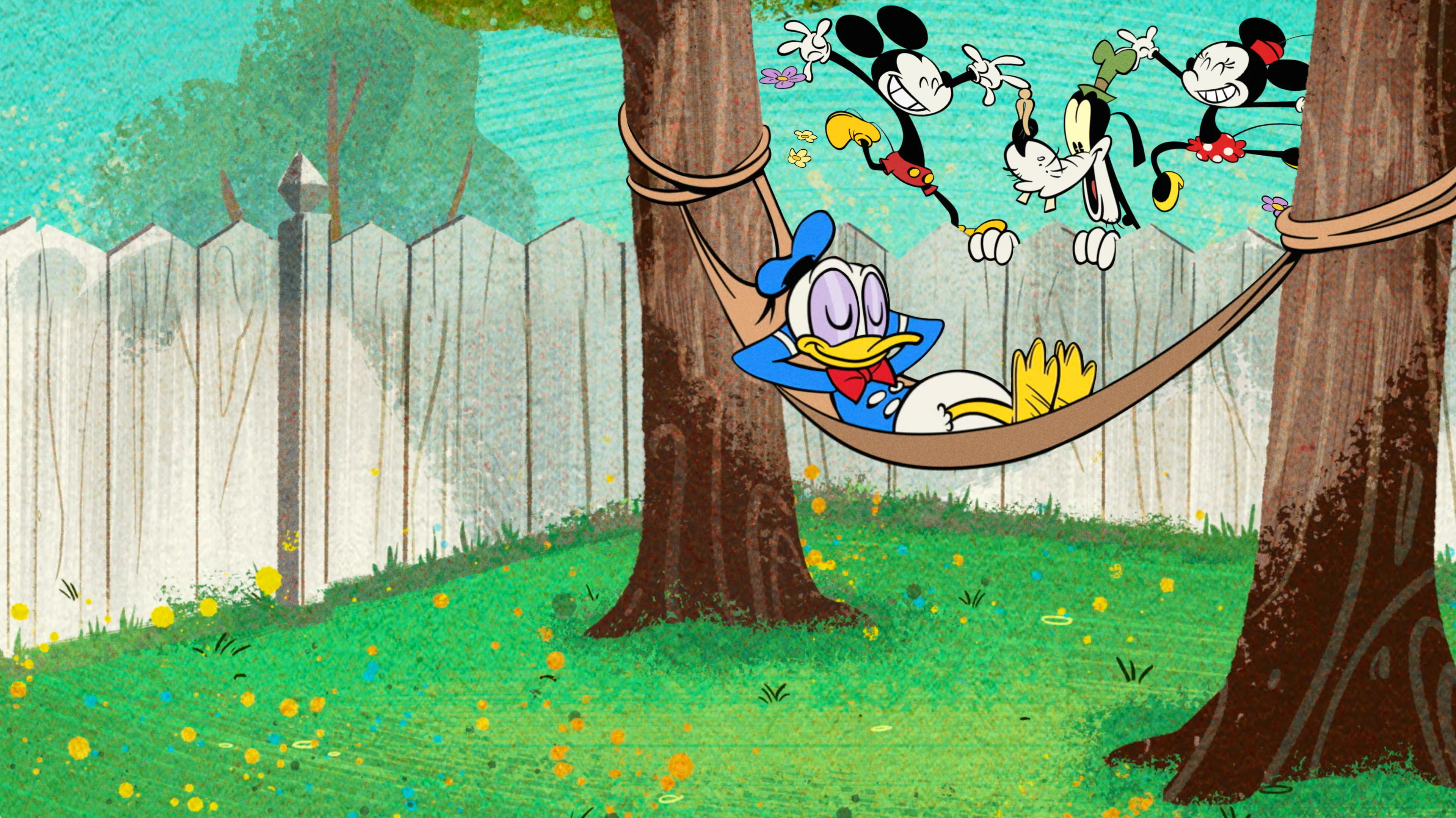 The Wonderful Spring of Mickey Mouse, Mickey Mouse Wallpaper, 3840x2160 4K Desktop