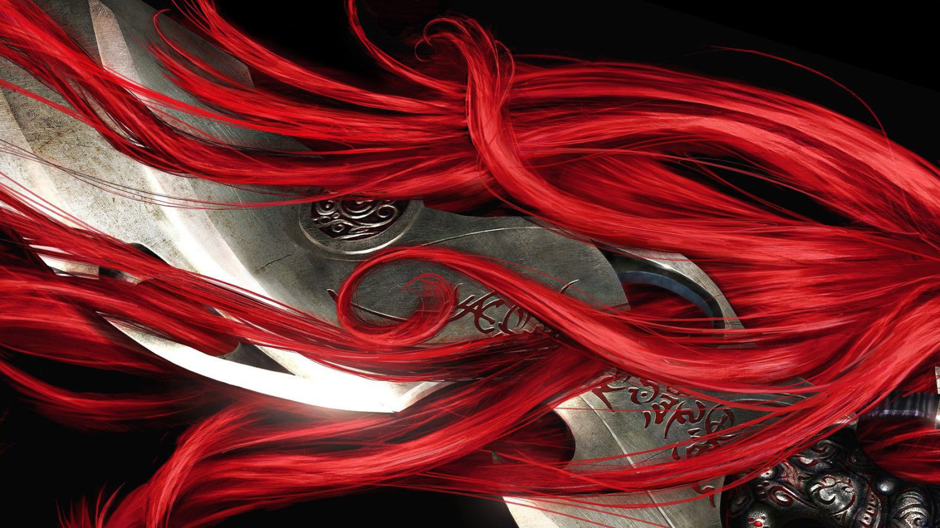 Heavenly Sword, Game wallpapers, Fiery backgrounds, Dynamic art, 1920x1080 Full HD Desktop