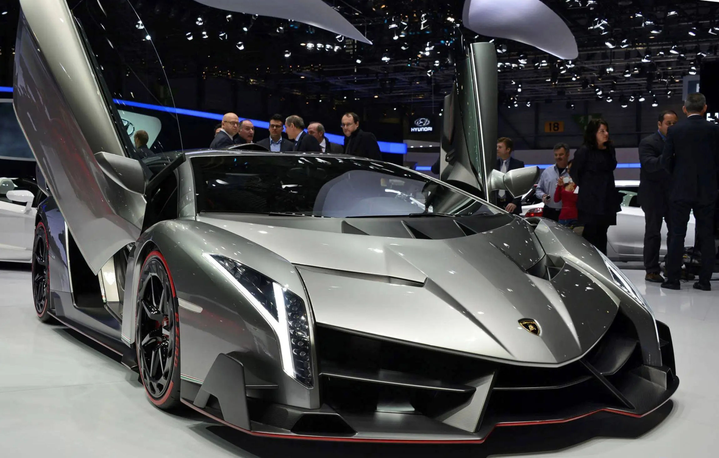 Lamborghini Veneno, Coupe edition, Unleashed power, High-performance car, 2300x1470 HD Desktop