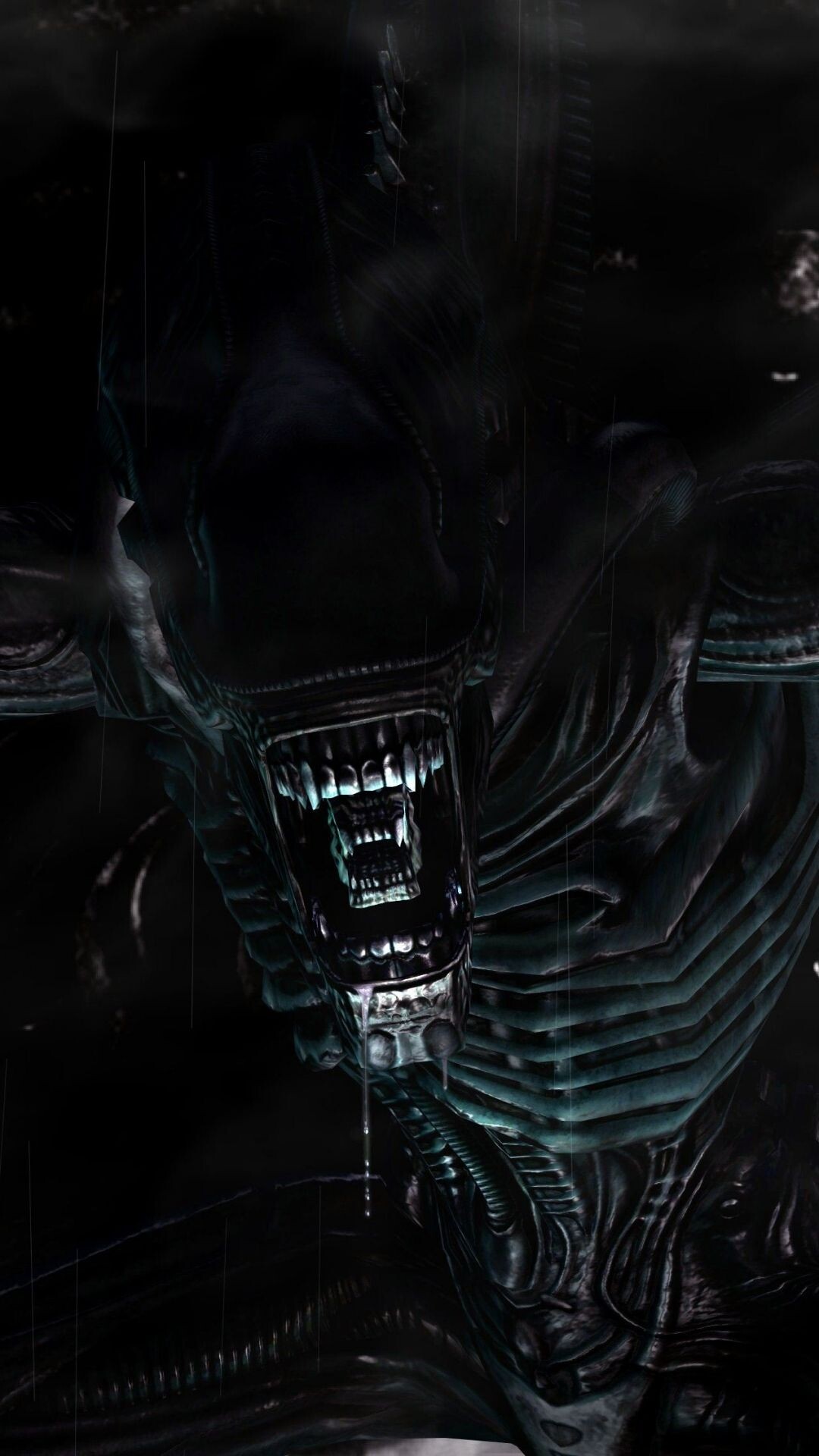 H.R. Giger, Alien iPhone wallpapers, Dark and haunting, Eerie ambiance, 1080x1920 Full HD Phone