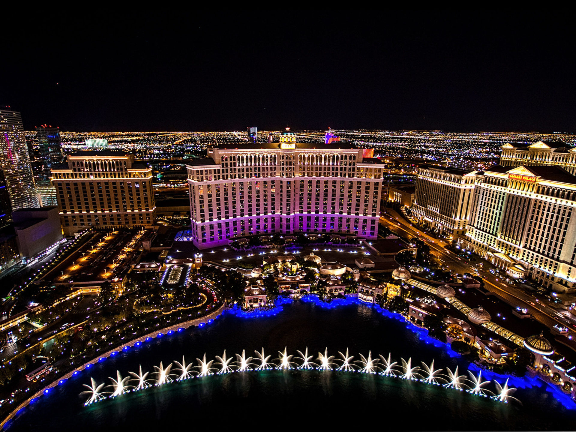 Bellagio Fire Hotel and Casino, Las Vegas Nevada, 4K Ultra HD TV wallpaper, Captivating visuals, 1920x1440 HD Desktop