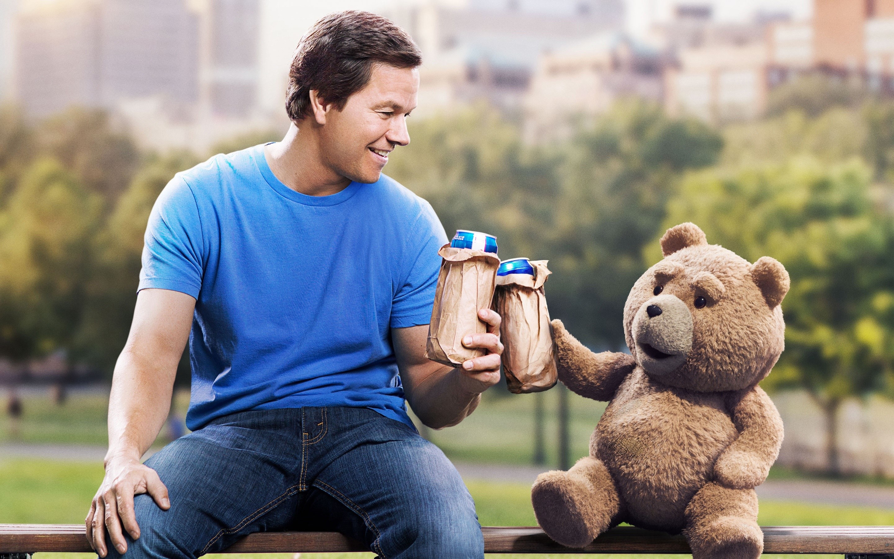 Mark Wahlberg movies, Ted 2 wallpaper, 2880x1800 HD Desktop