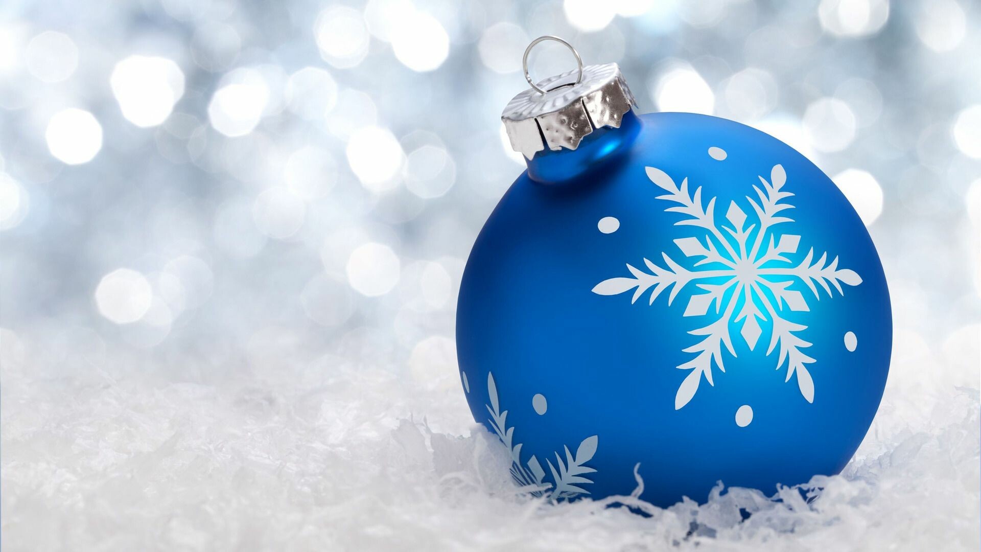 Blue Christmas ornaments, Festive decorations, Wintry charm, Ornamental beauty, 1920x1080 Full HD Desktop