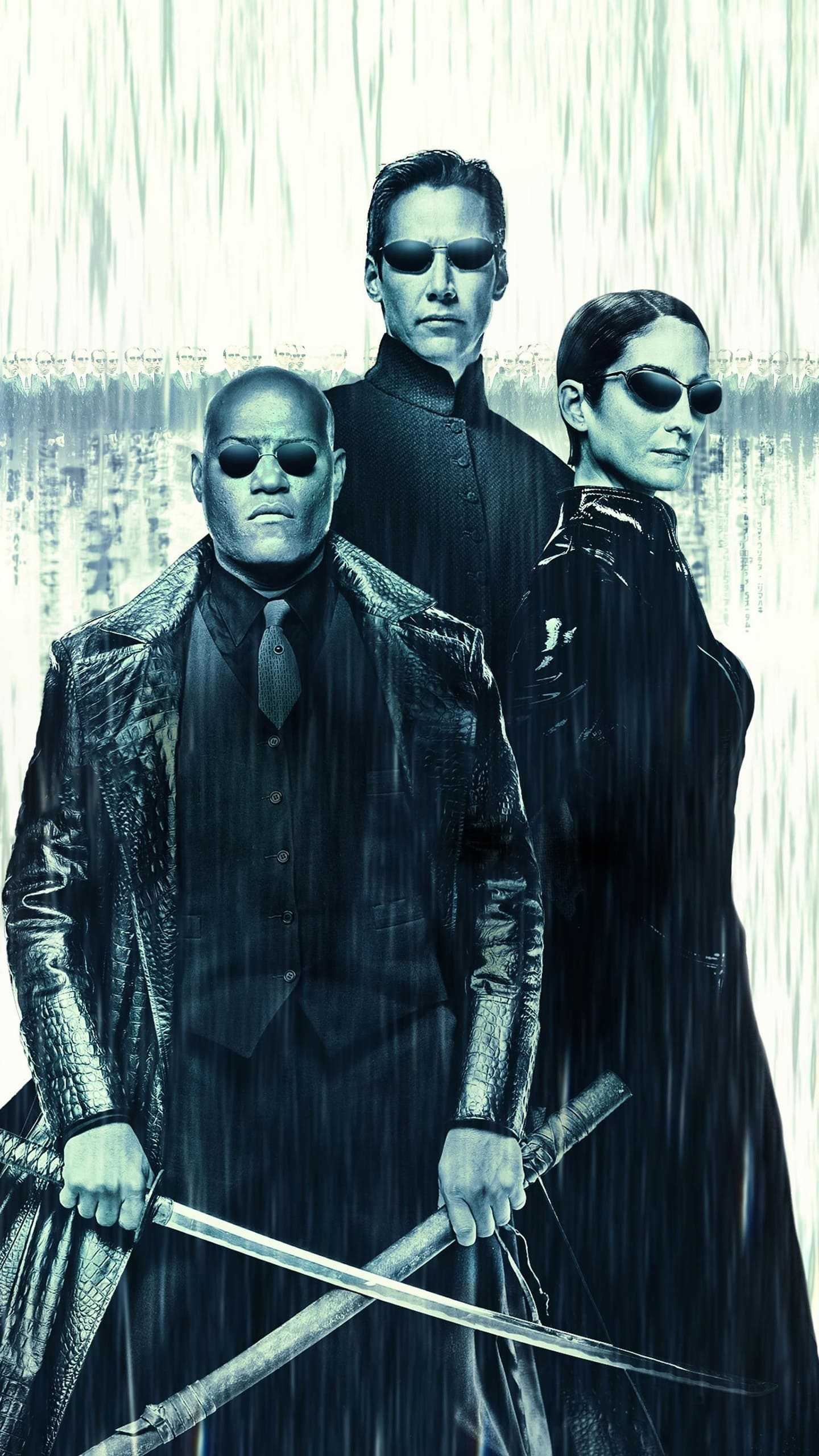 The Matrix, Laurence Fishburne Wallpaper, 1440x2560 HD Phone