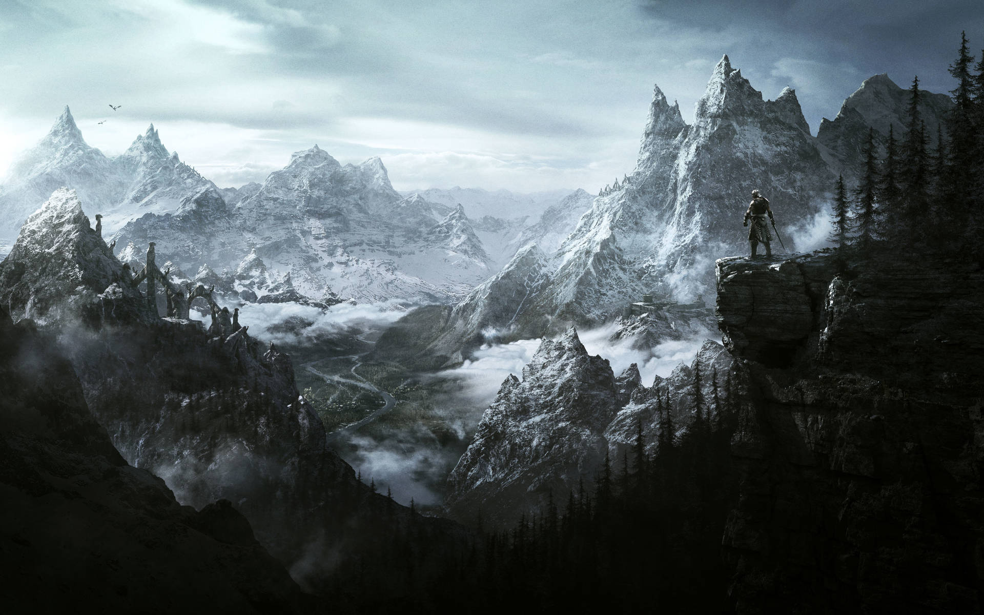 The Elder Scrolls 5: Skyrim, Nice Wallpaper, 1920x1200 HD Desktop