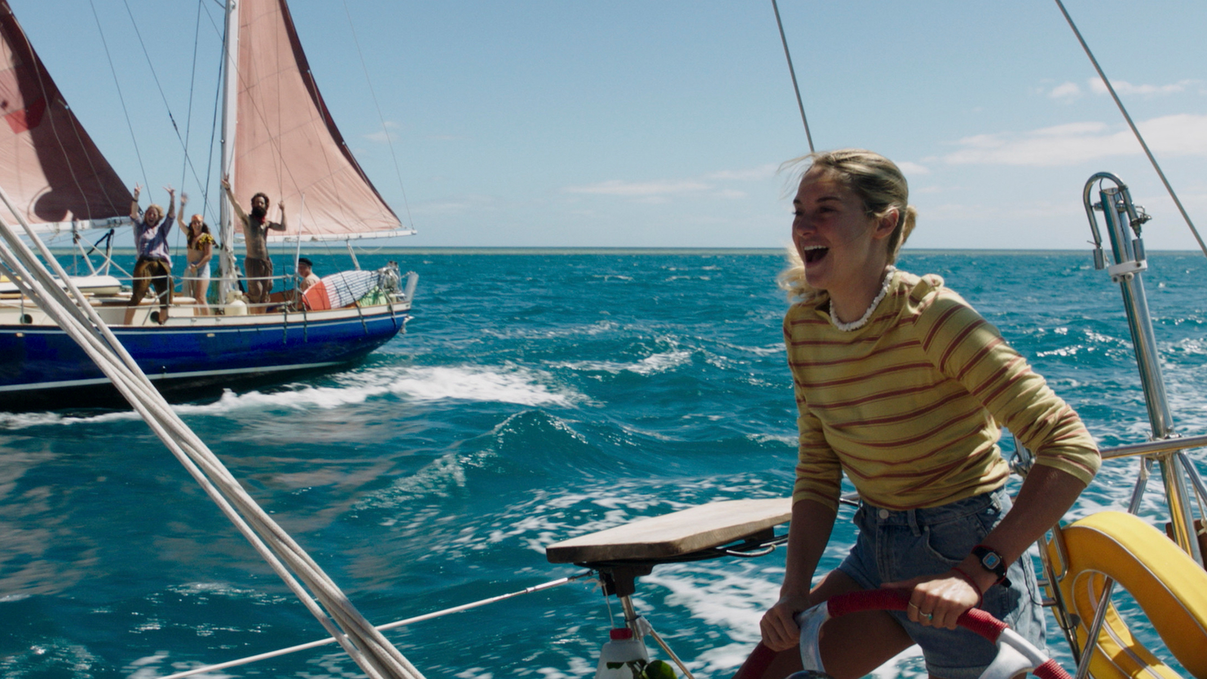 Adrift movie, Suspenseful 2-hour experience, Gripping plot, Memorable characters, 3840x2160 4K Desktop