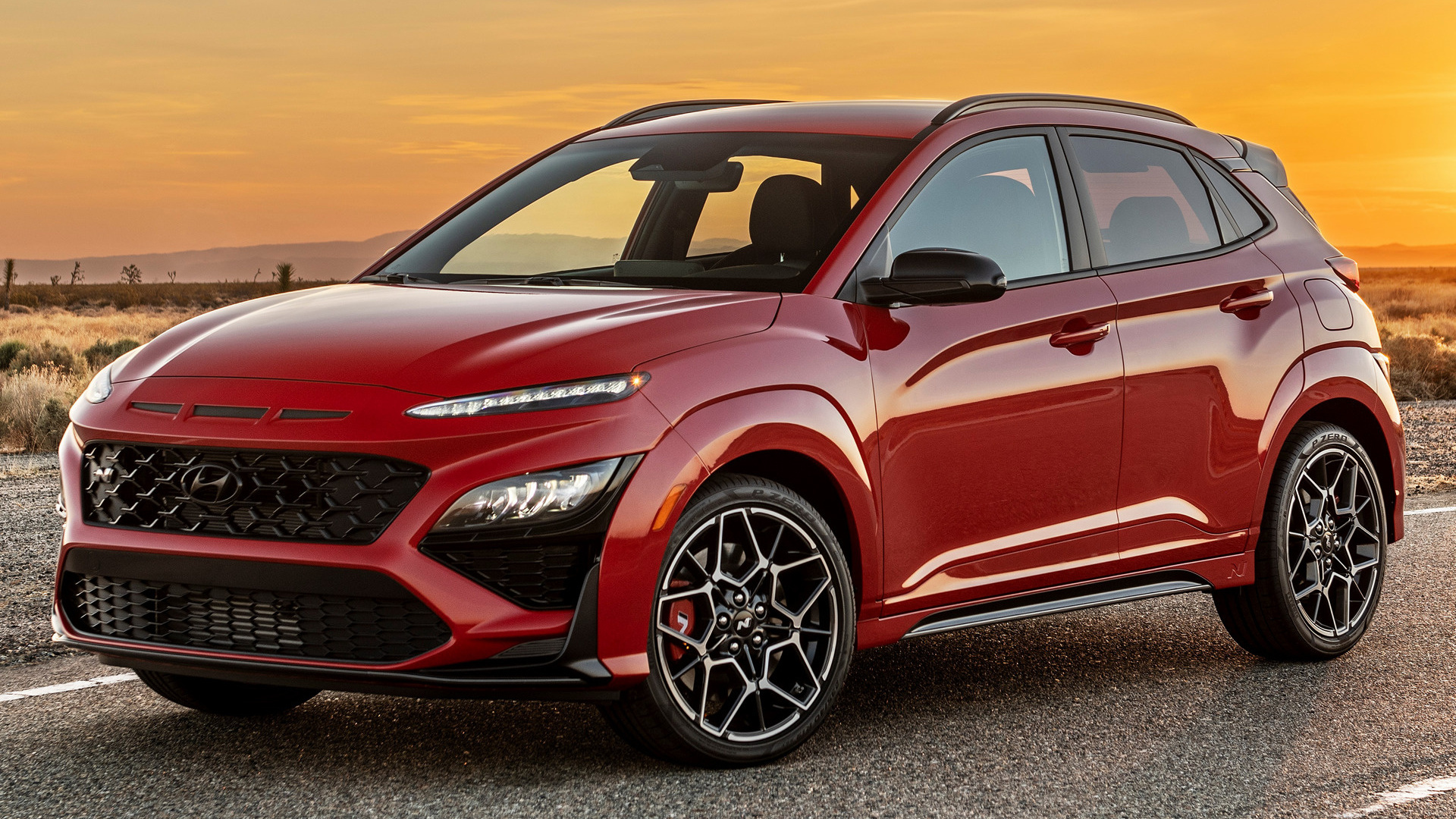 Hyundai Kona, N model, HD wallpapers, Car pixel, 1920x1080 Full HD Desktop