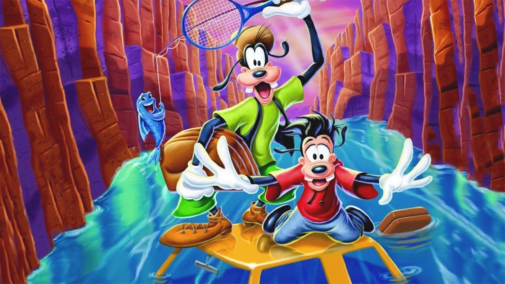 Goofy, A Goofy Movie, Fanart, Classic Disney, 1920x1080 Full HD Desktop