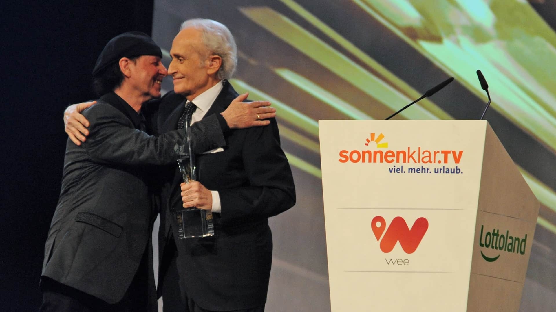 Jose Carreras, Golden Sun award, Recognition of excellence, Leukemia foundation accolade, 1920x1080 Full HD Desktop