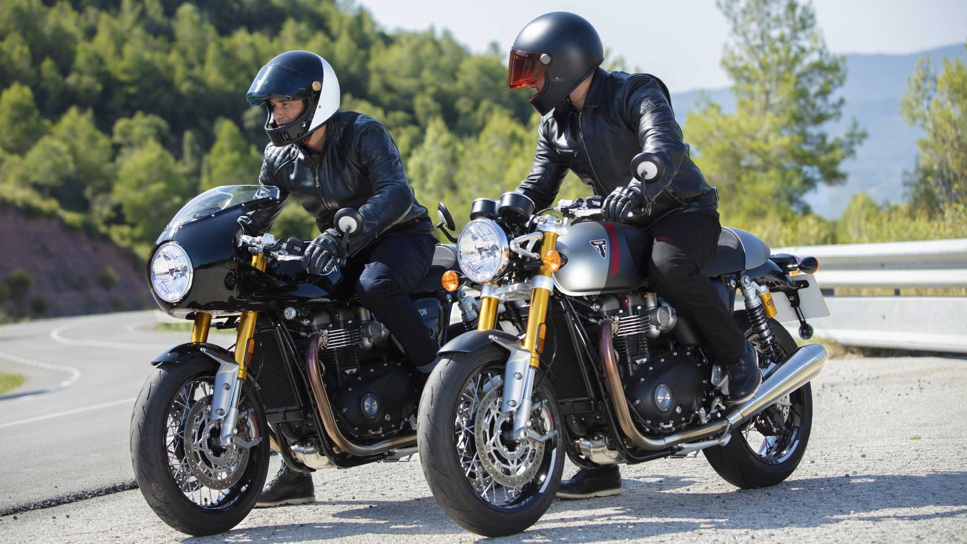 Triumph Thruxton RS, Auto excellence, Modern classic design, Thruxton RS series, 1920x1080 Full HD Desktop