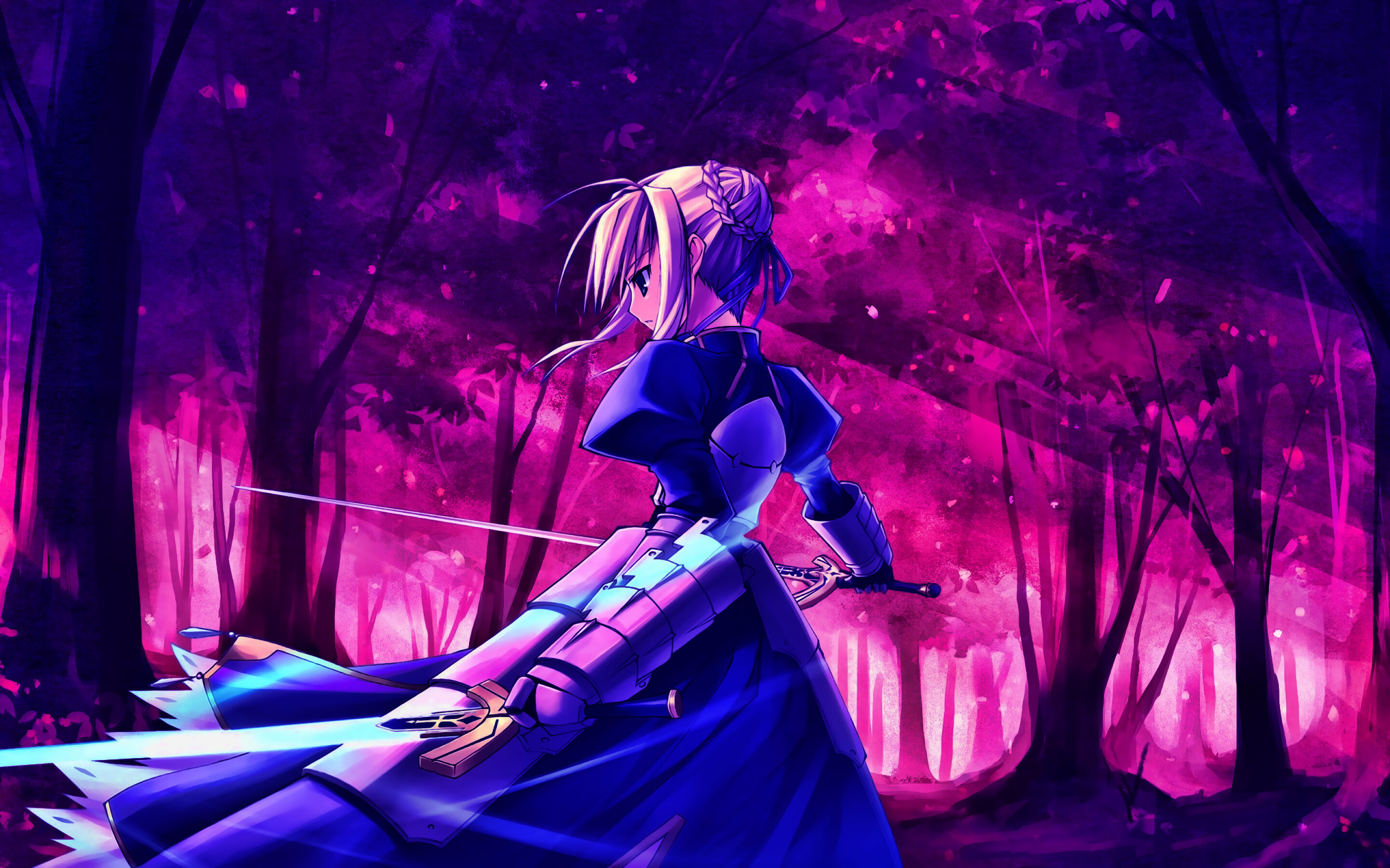 Heaven's Feel, Fate/stay night, Saber wallpapers, Fate series manga, 2880x1800 HD Desktop