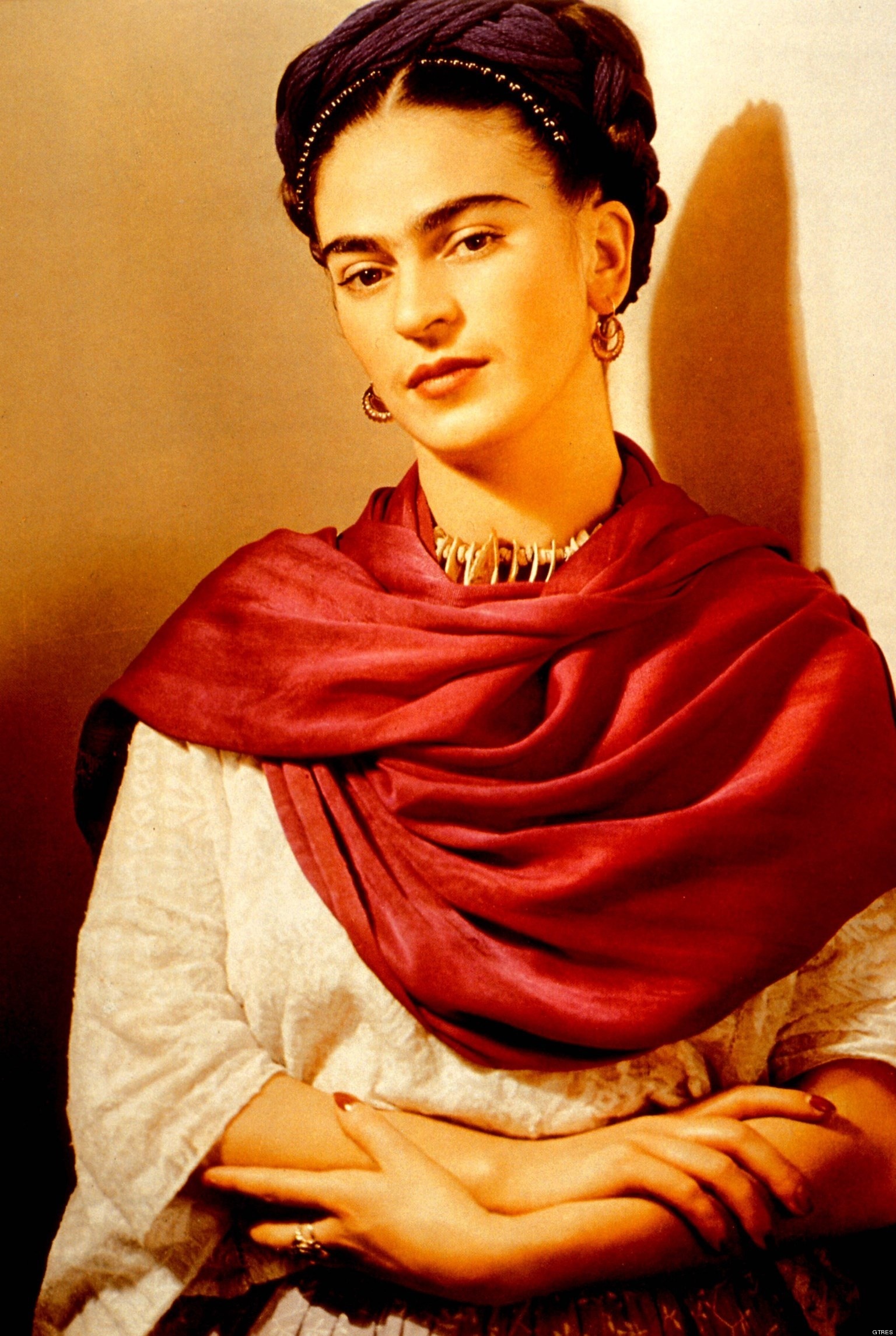 Nickolas Muray, Frida Kahlo Wallpaper, 1540x2290 HD Phone