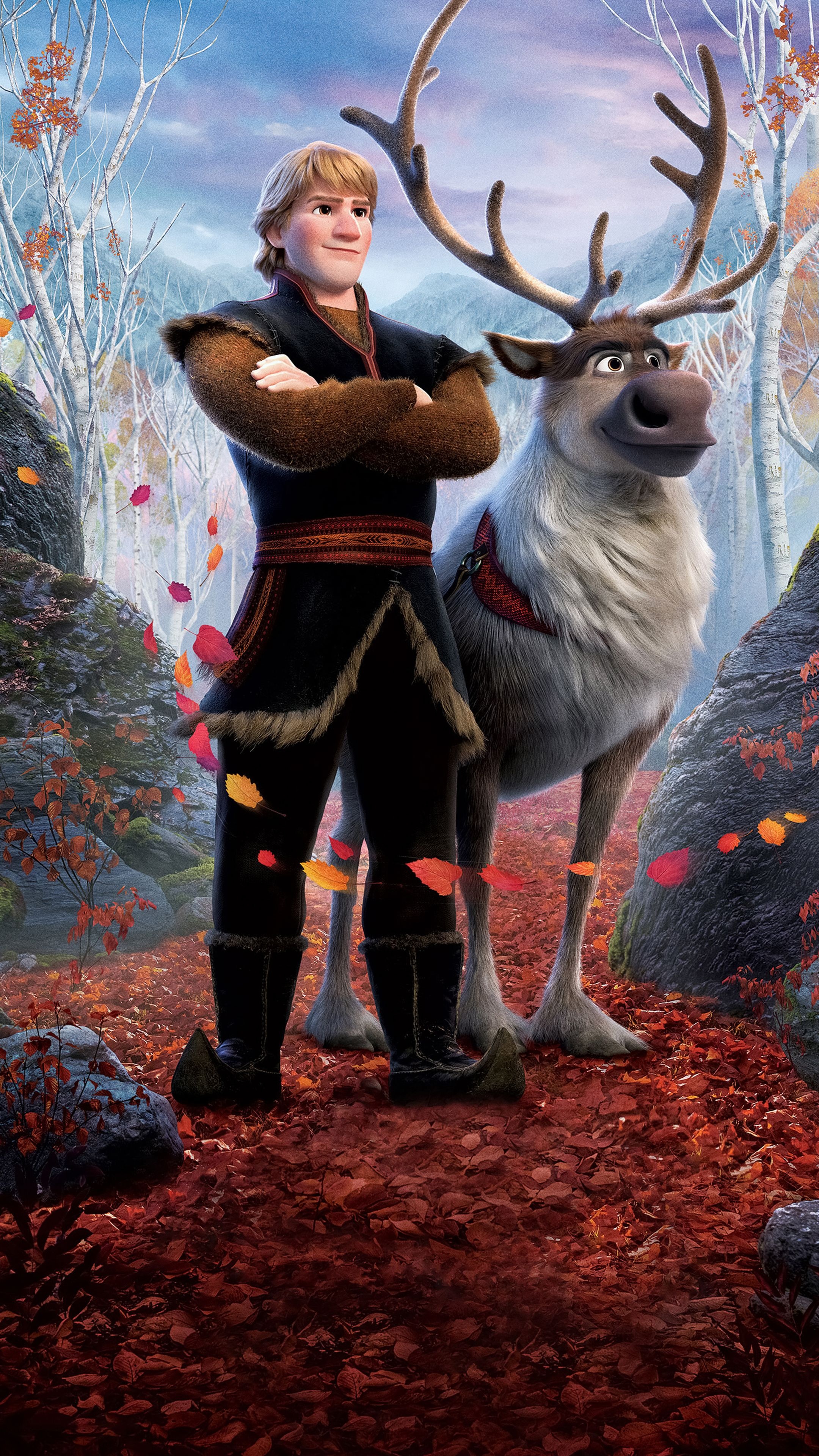 Kristoff, Frozen 2, Reine Des Neiges, 2160x3840 4K Phone