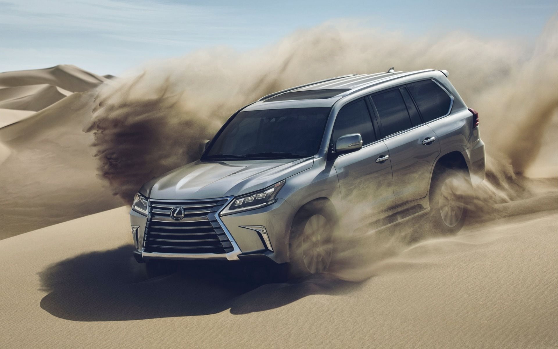 Dunes, Lexus LX Wallpaper, 1920x1200 HD Desktop