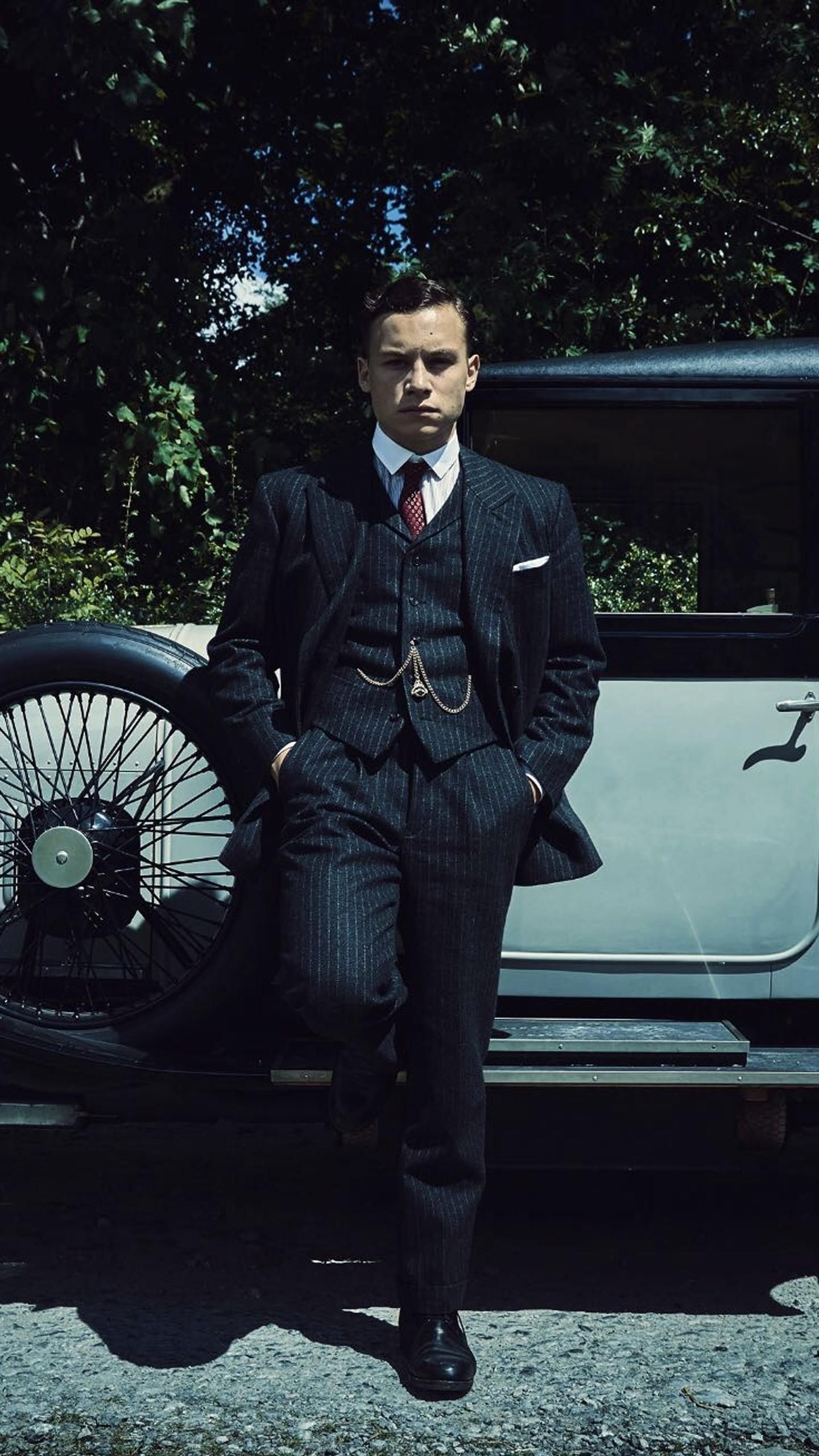 Finn Cole, Peaky Blinders wallpaper, Birmingham drama, 1440x2560 HD Phone