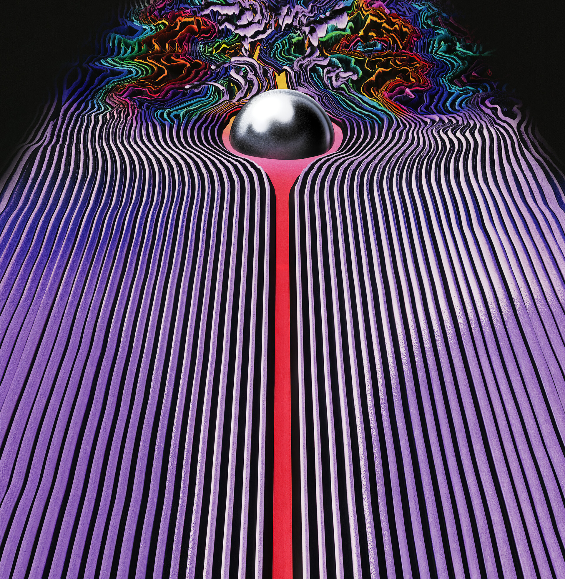 Tame Impala, Artstation, Currents album, 3D design, 1920x1970 HD Phone