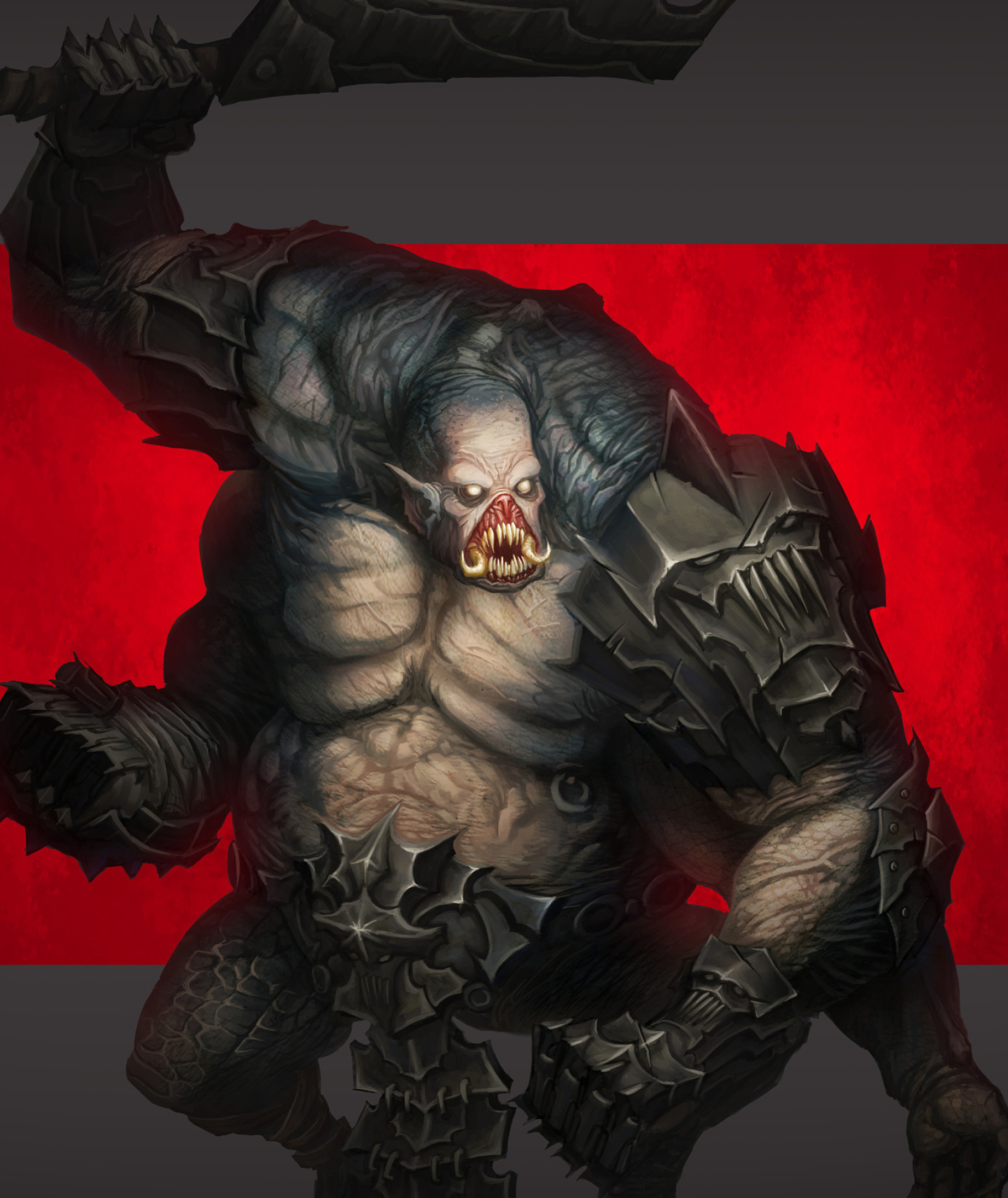 Brute, Ogre Wallpaper, 1920x2290 HD Phone