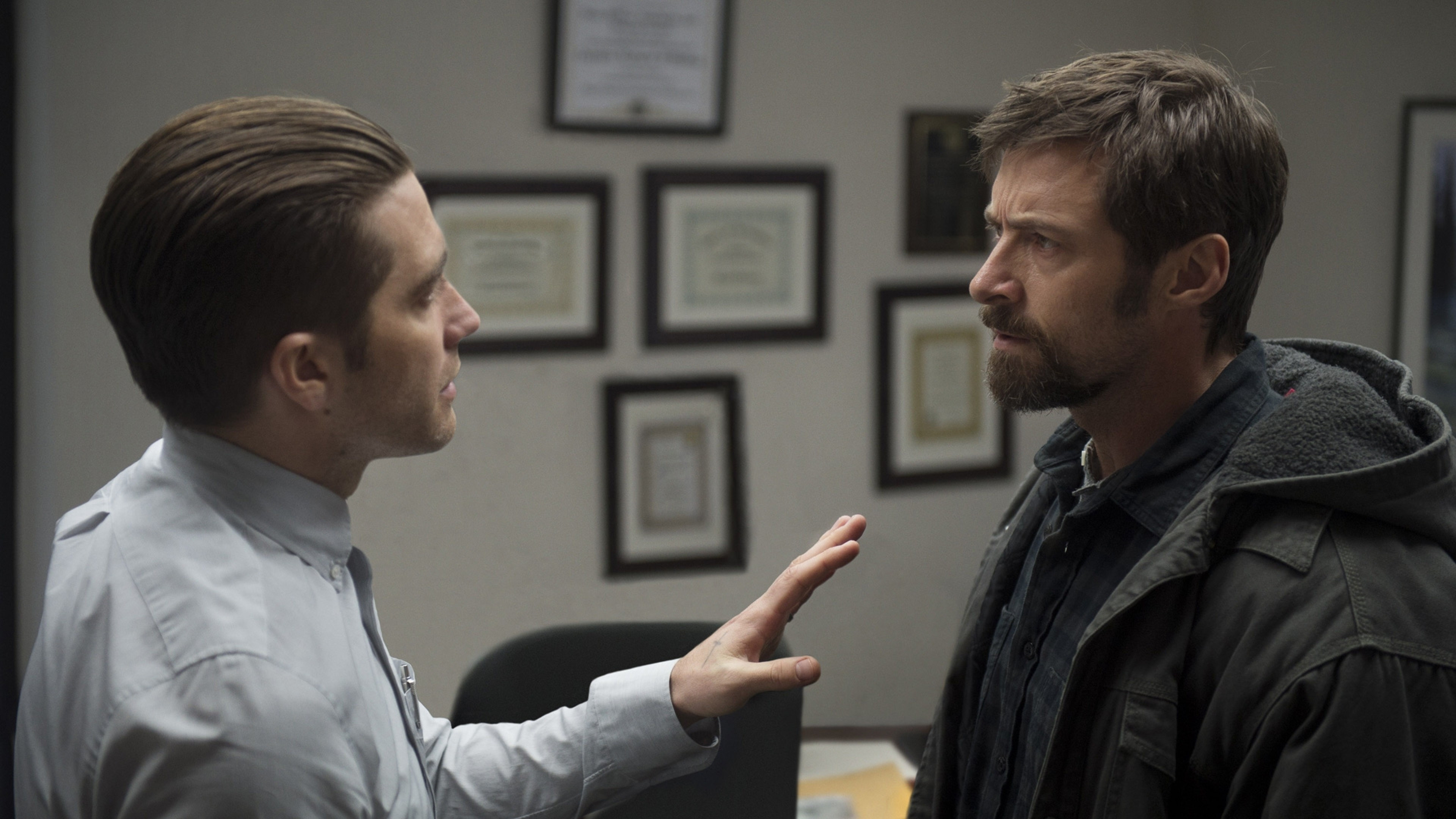 Jake Gyllenhaal, Prisoners movie, Hugh Jackman, UHD TV, 3840x2160 4K Desktop