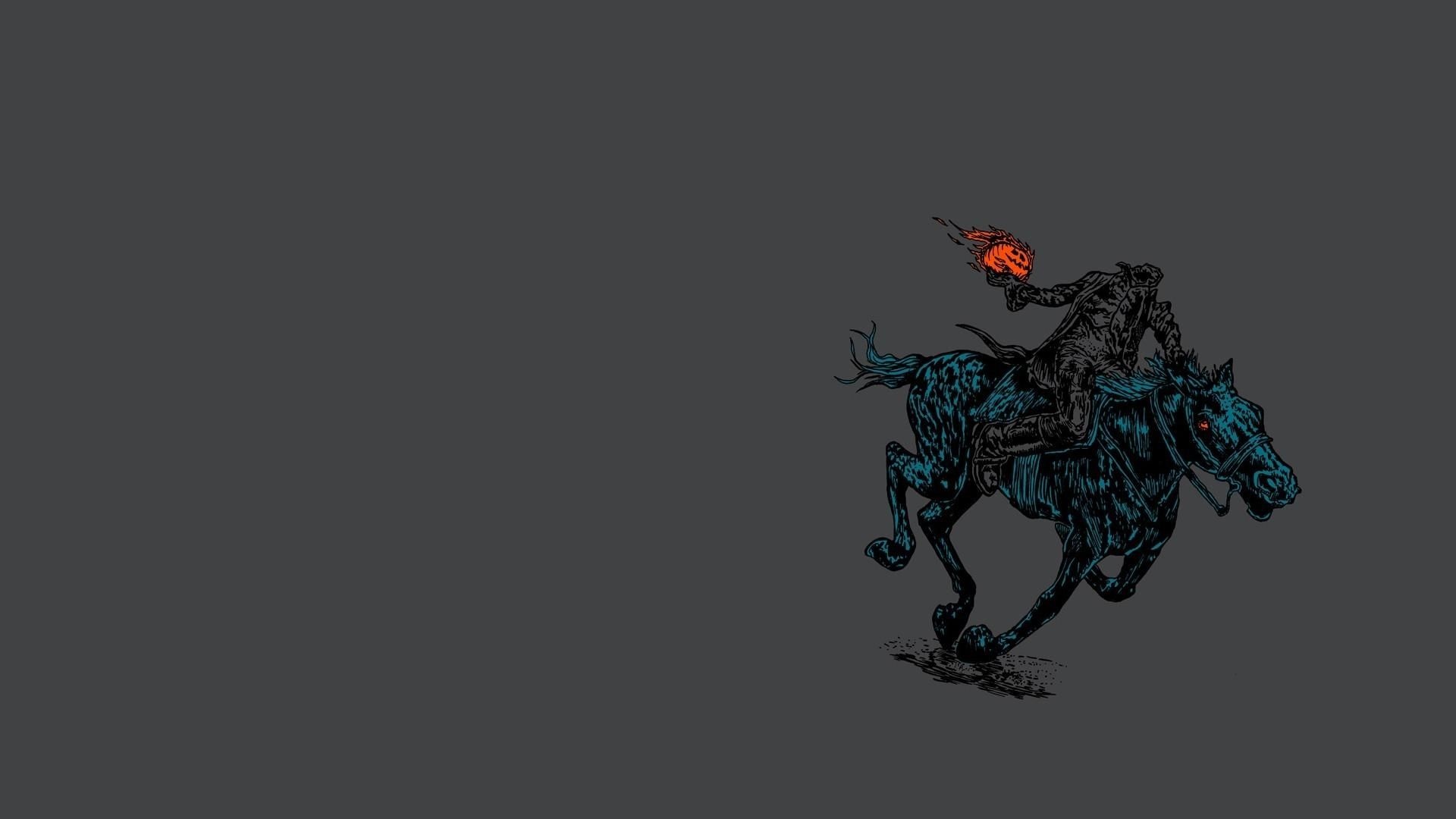 Headless Horseman, Top free backgrounds, Dark imagery, 1920x1080 Full HD Desktop