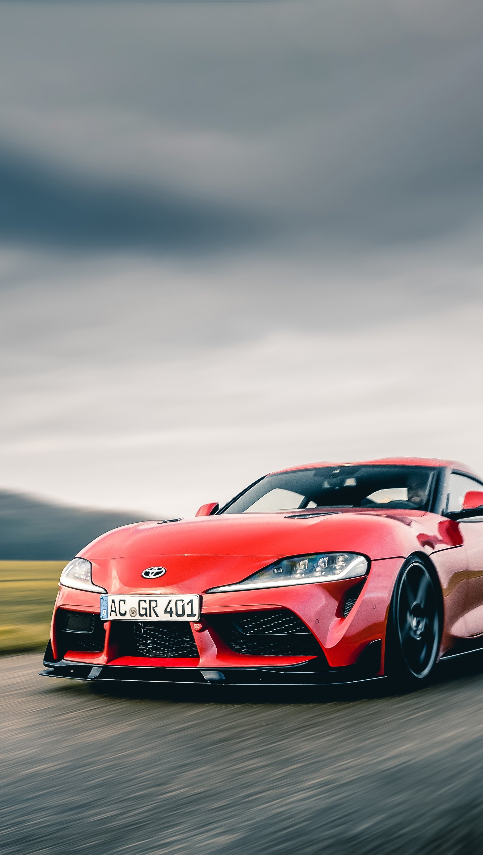 Toyota GR Supra, AC Schnitzer edition, Custom modification, Wallpaper-worthy, 1650x2930 HD Phone