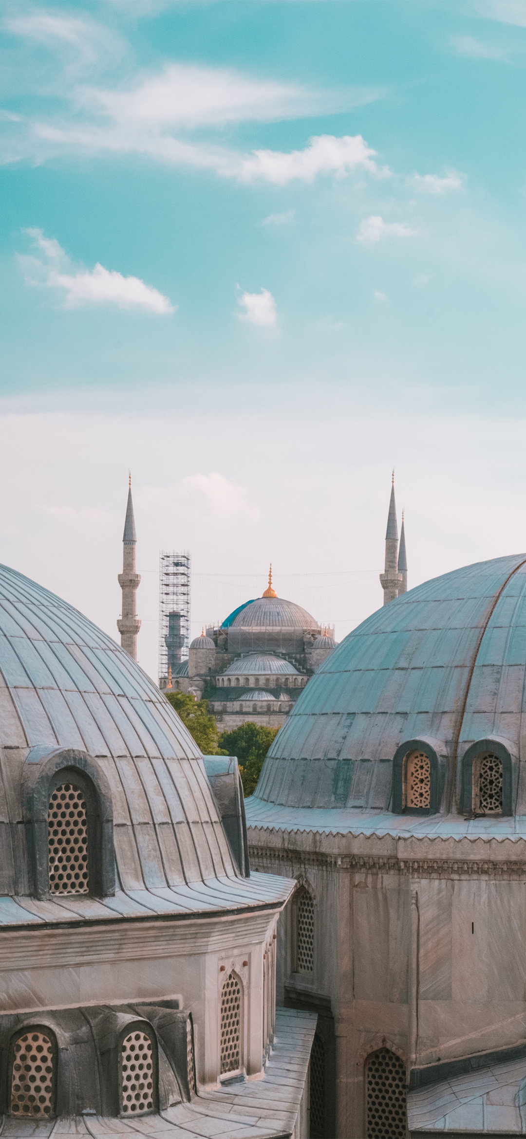 Blue Mosque, Sultan Ahmed Mosque, HD Wallpaper, Islamic, 1080x2340 HD Phone