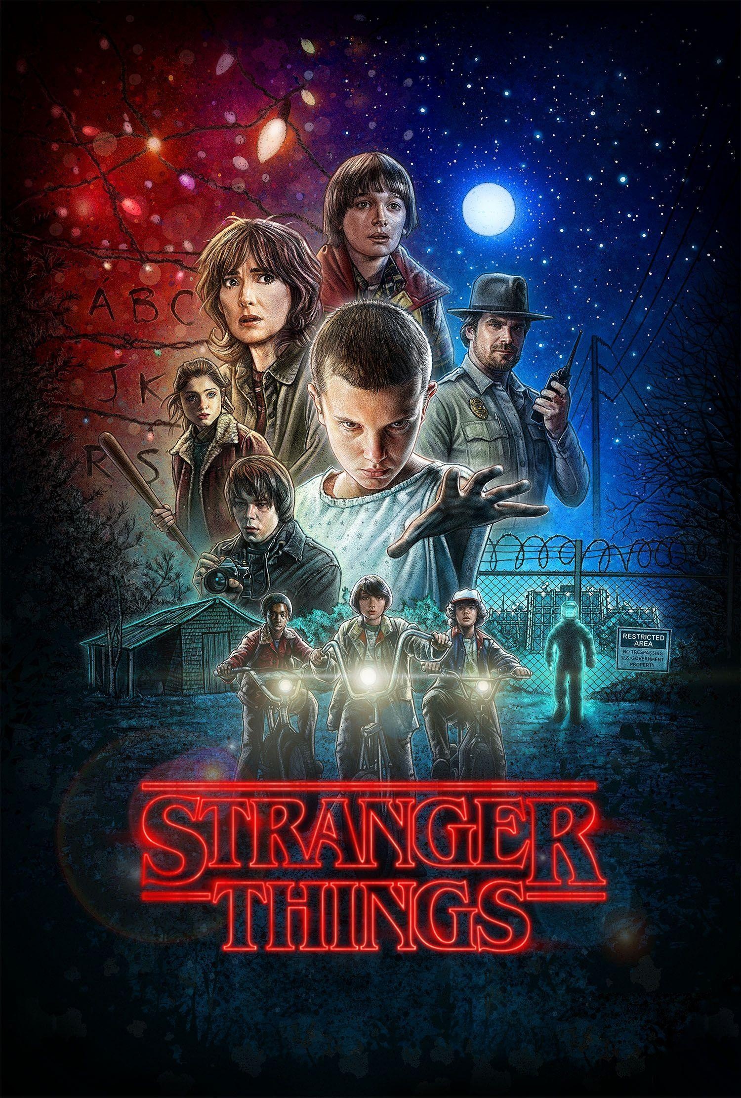 Stranger Things, Movie Poster Wallpaper, 1500x2230 HD Phone