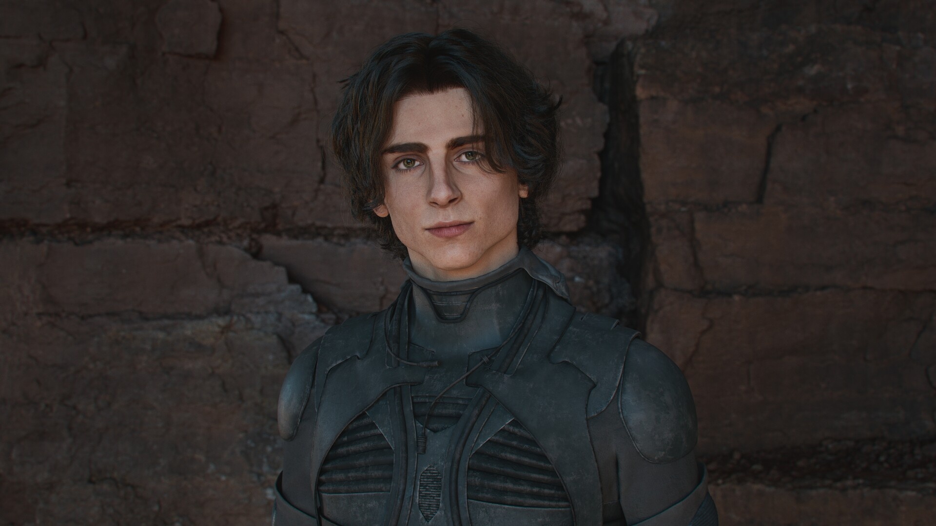 Paul Atreides, Portrait art, Timothee Chalamet, ArtStation, 1920x1080 Full HD Desktop