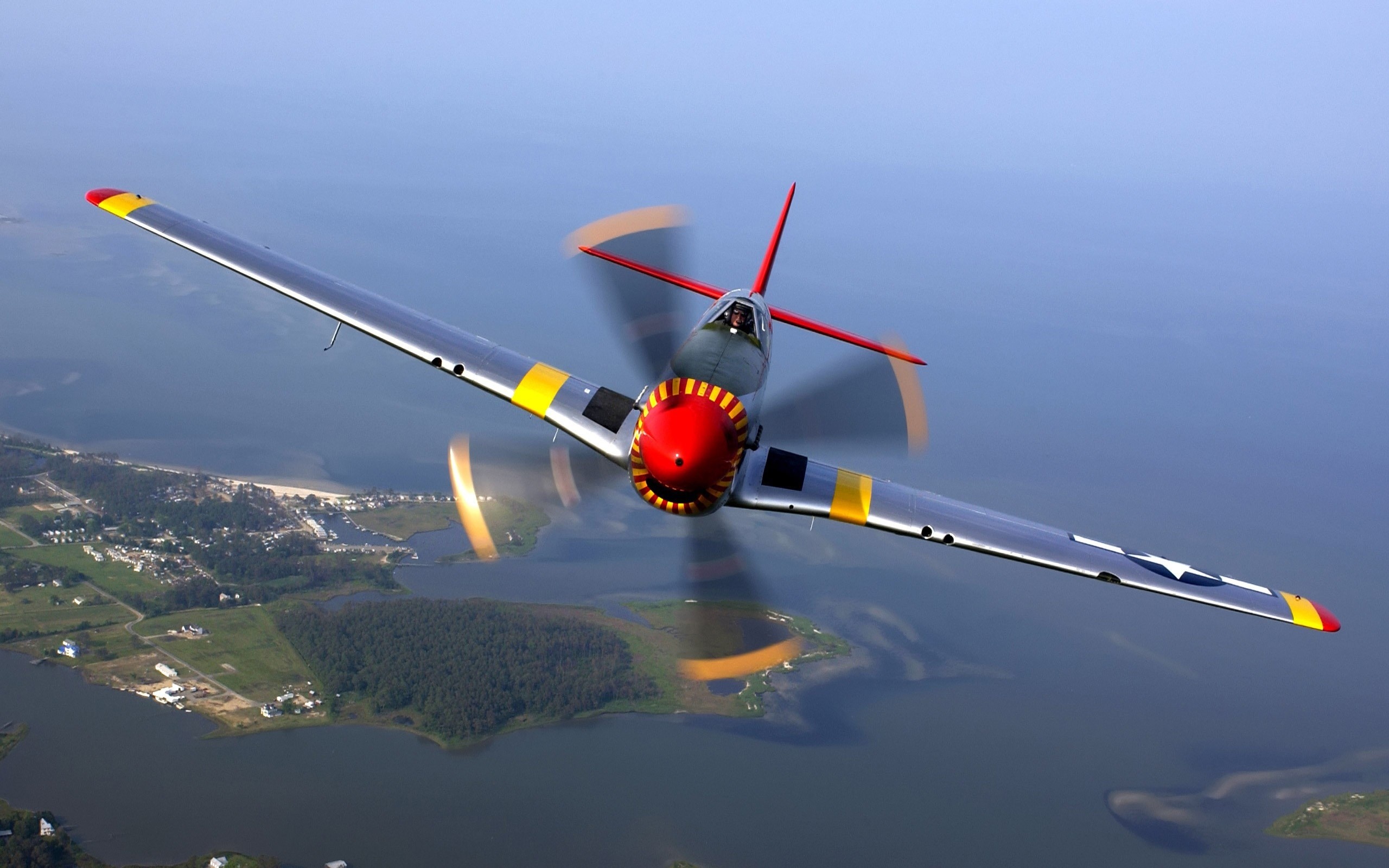 North American P-51 Mustang, Aircrafts Wallpaper, 2560x1600 HD Desktop