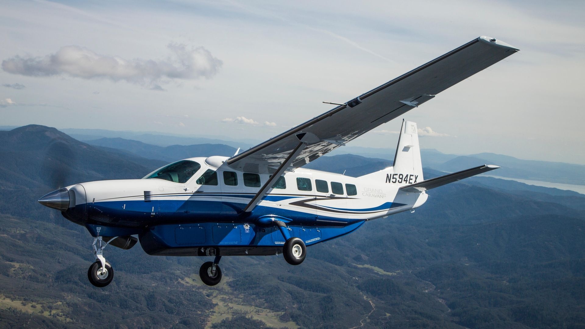 Cessna Caravan, Large caravan, E flying pilot, 1920x1080 Full HD Desktop