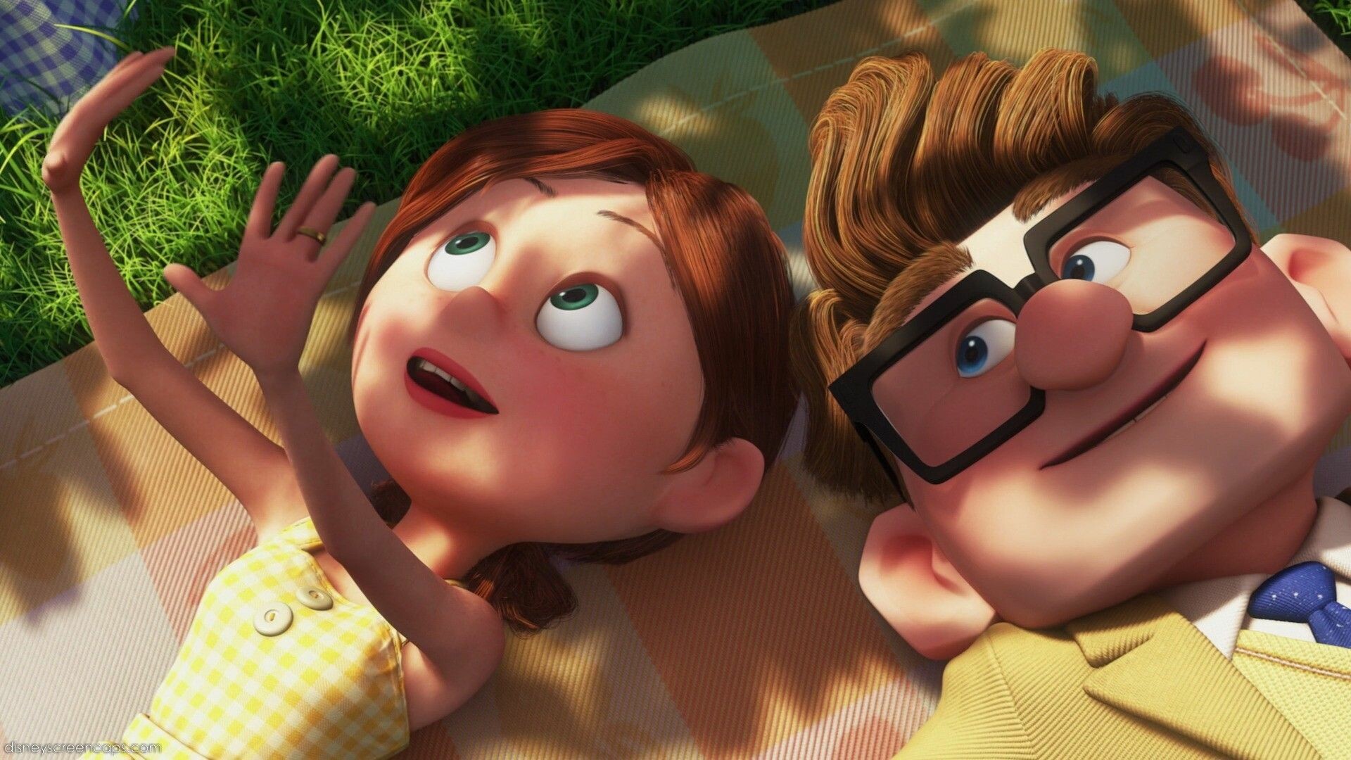 Carl and Ellie, Up wallpapers, Animation, 1920x1080 Full HD Desktop