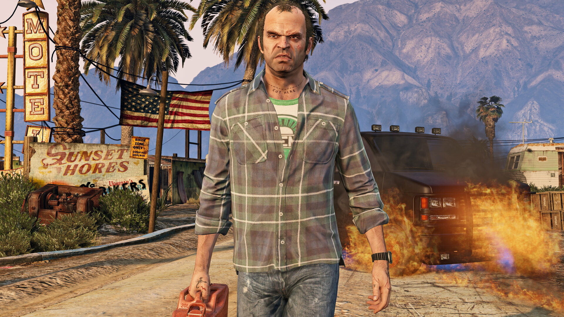 Trevor, Grand Theft Auto 5 Wallpaper, 1920x1080 Full HD Desktop